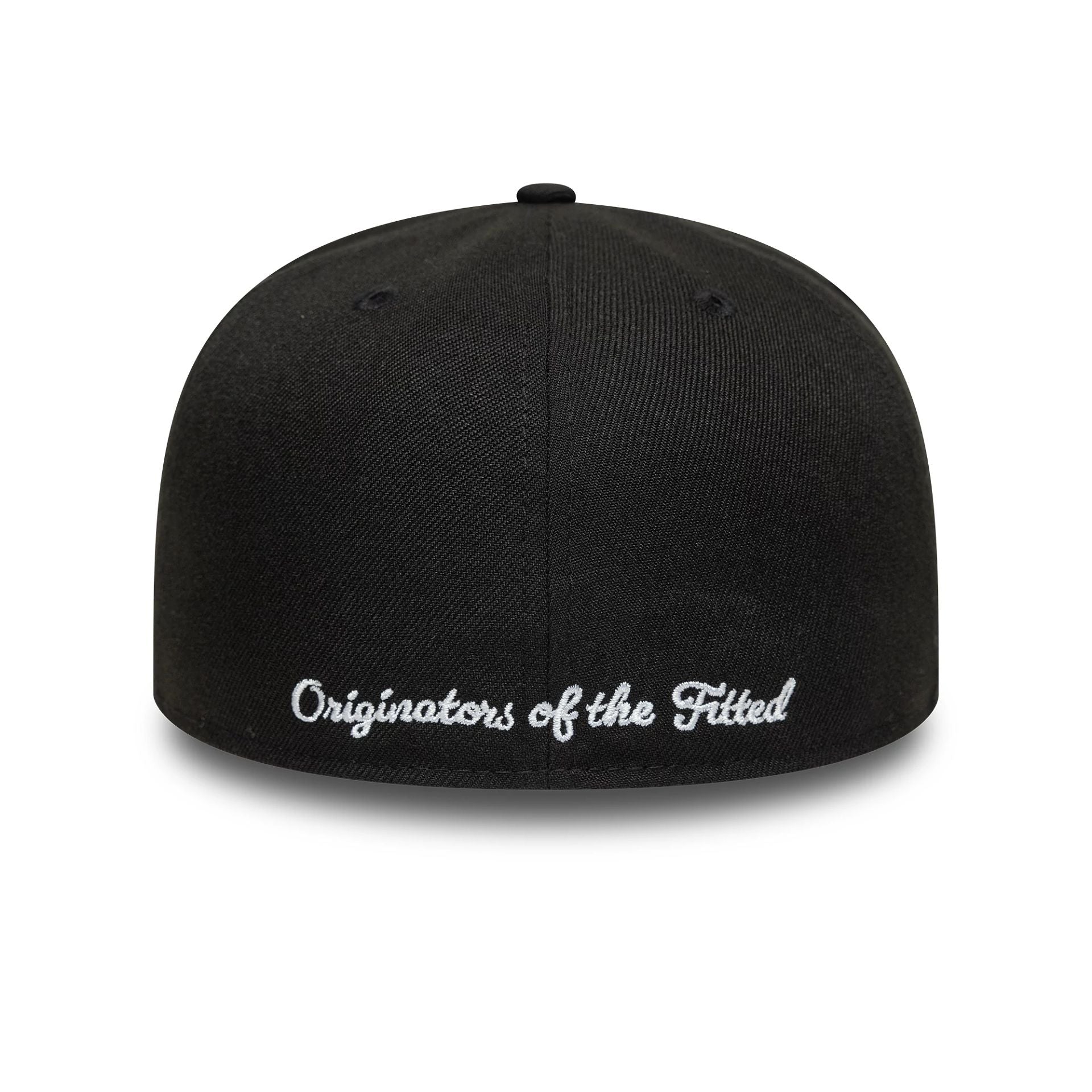 New Era Script Black A-Frame 59FIFTY Fitted Cap