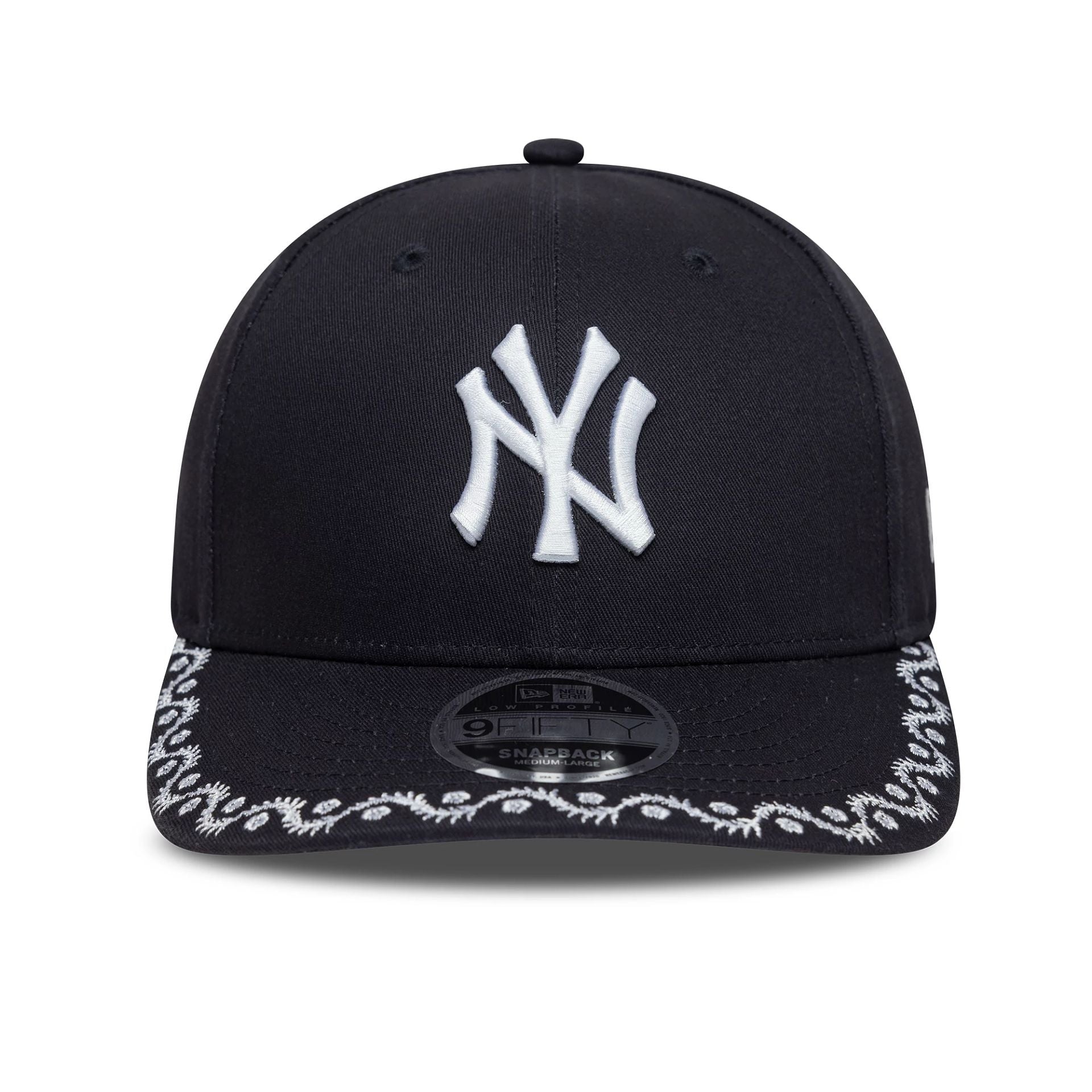 New York Yankees MLB Floral Navy Low Profile 9FIFTY Snapback Adjustable Cap