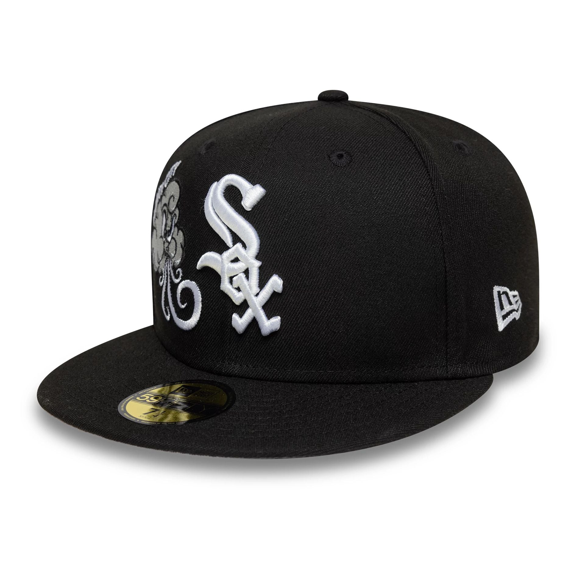 Chicago White Sox MLB Food Icon Black 59FIFTY FItted Cap