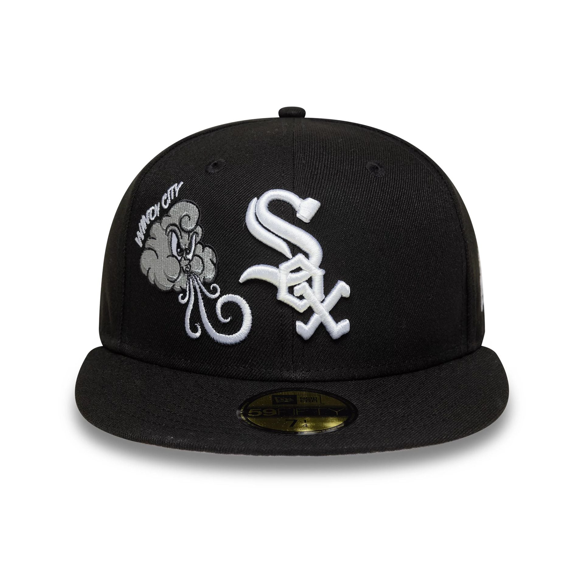 Chicago White Sox MLB Food Icon Black 59FIFTY FItted Cap