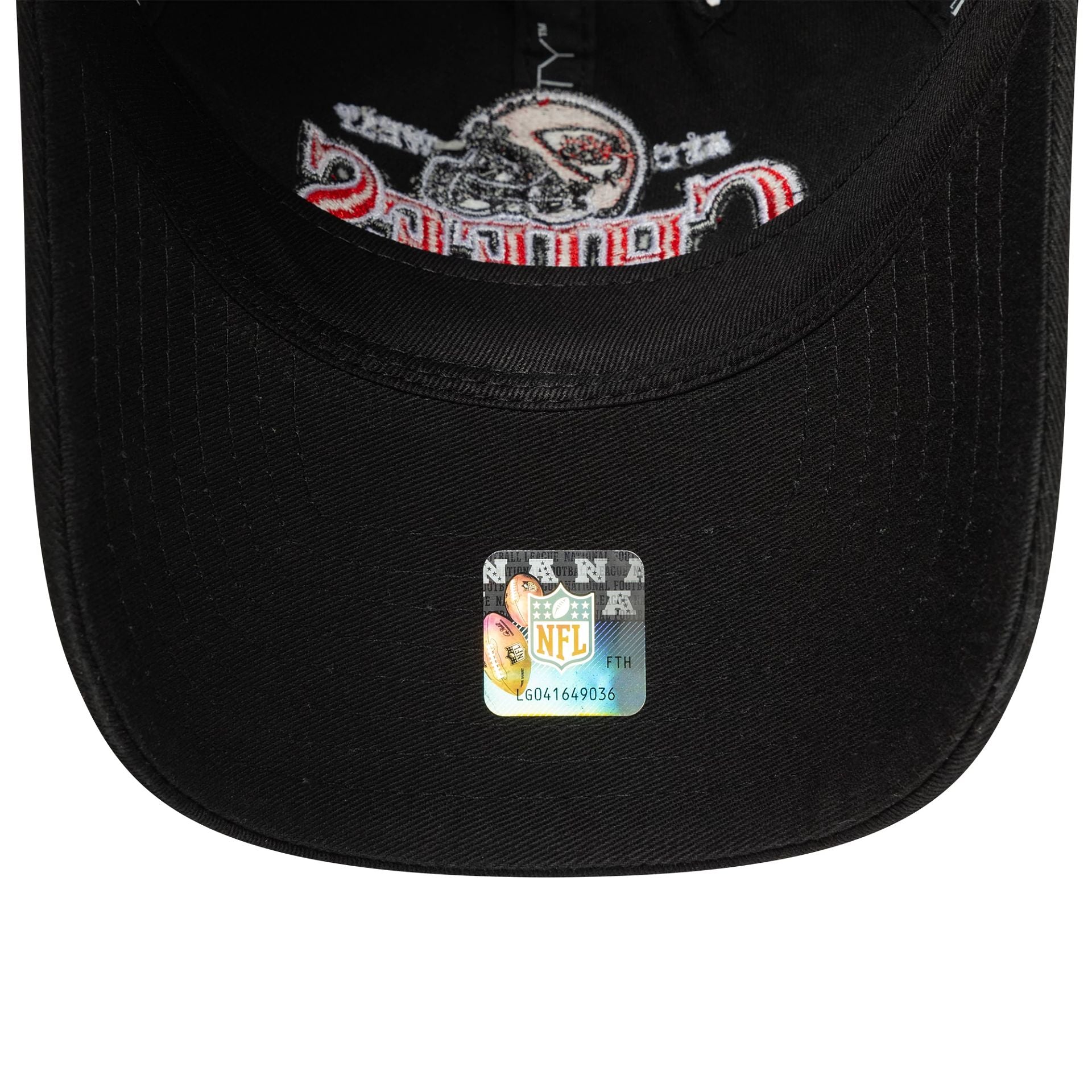 Kansas City Chiefs NFL Helmet Black 9TWENTY Adjustable Cap