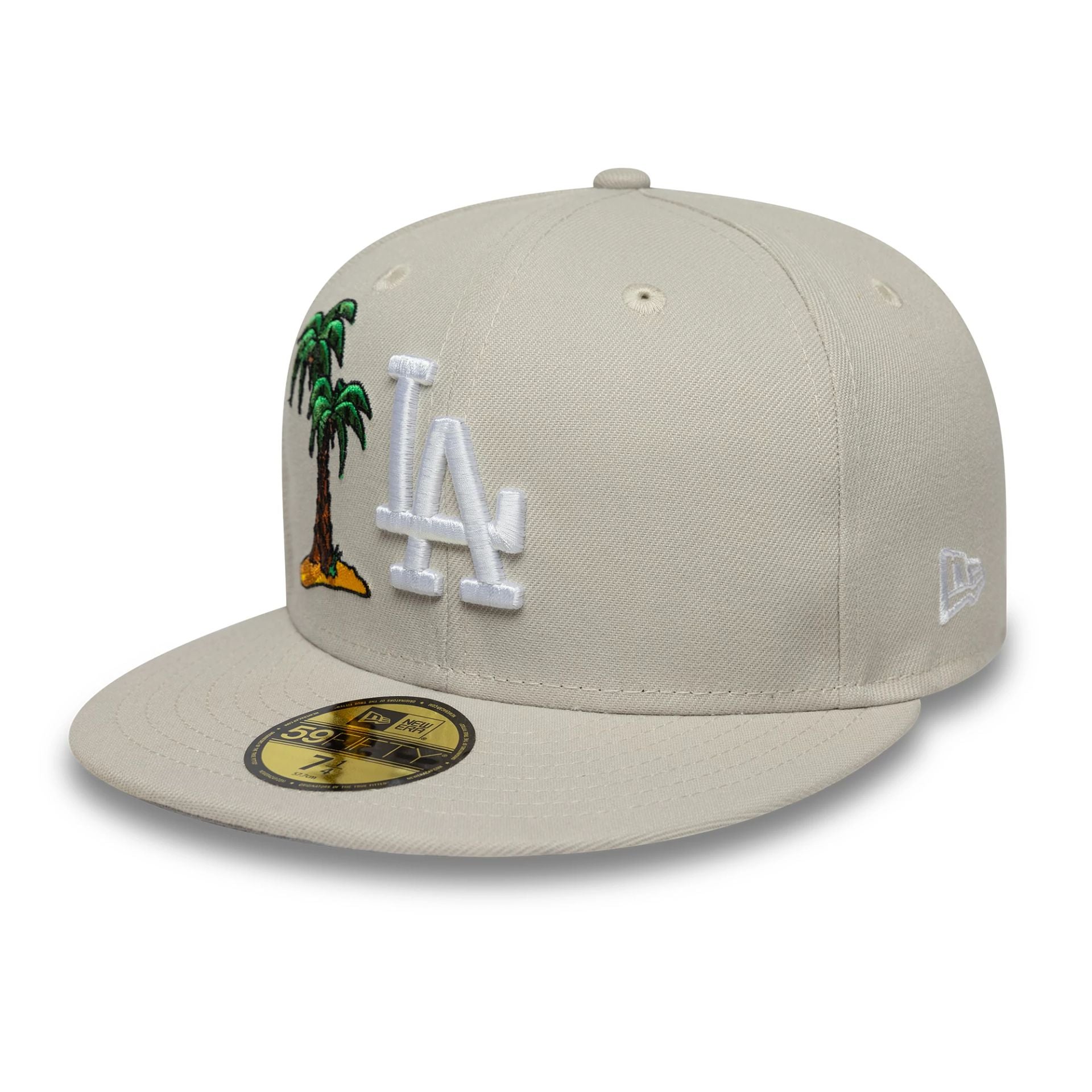 LA Dodgers MLB Food Icon Cream 59FIFTY FItted Cap