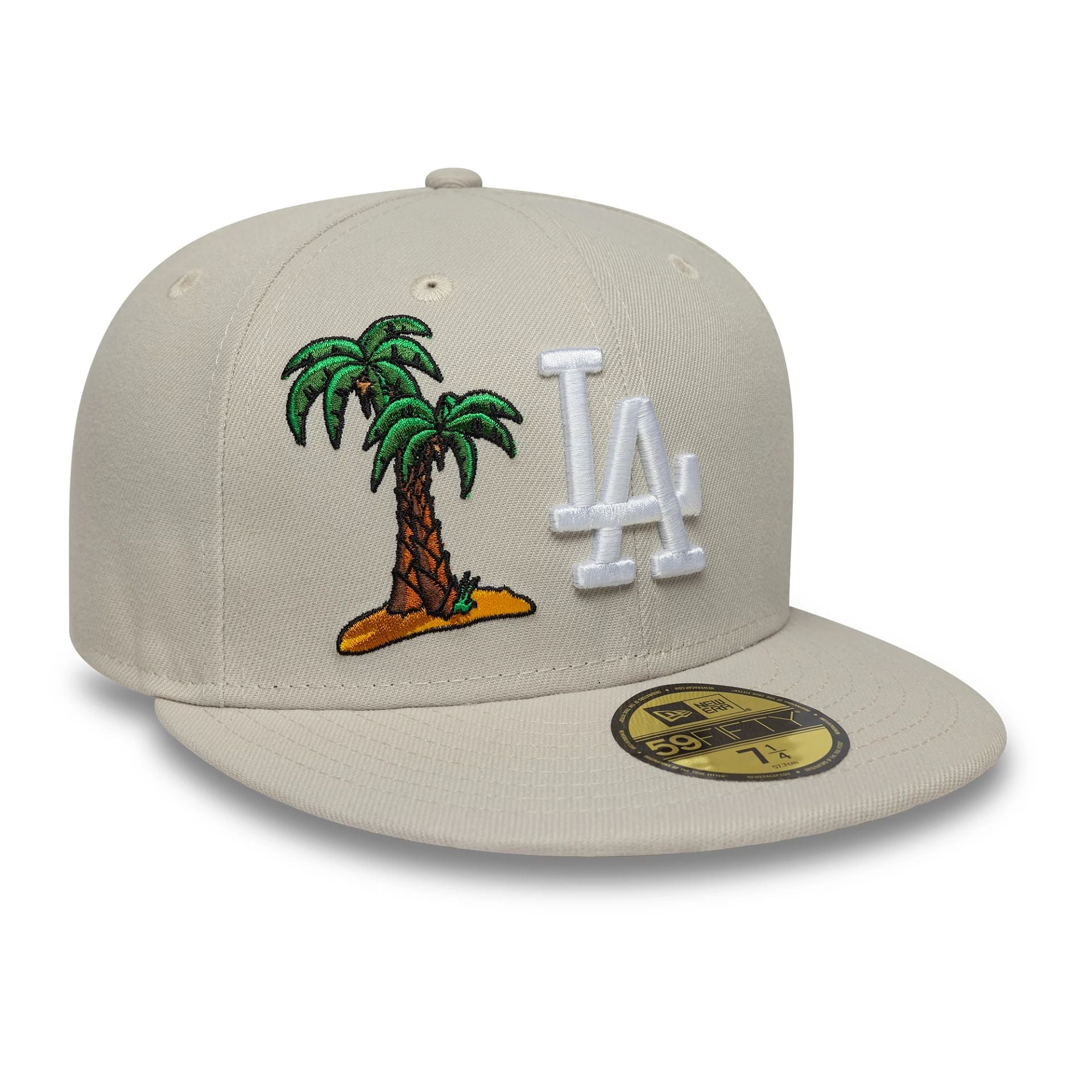 LA Dodgers MLB Food Icon Cream 59FIFTY FItted Cap