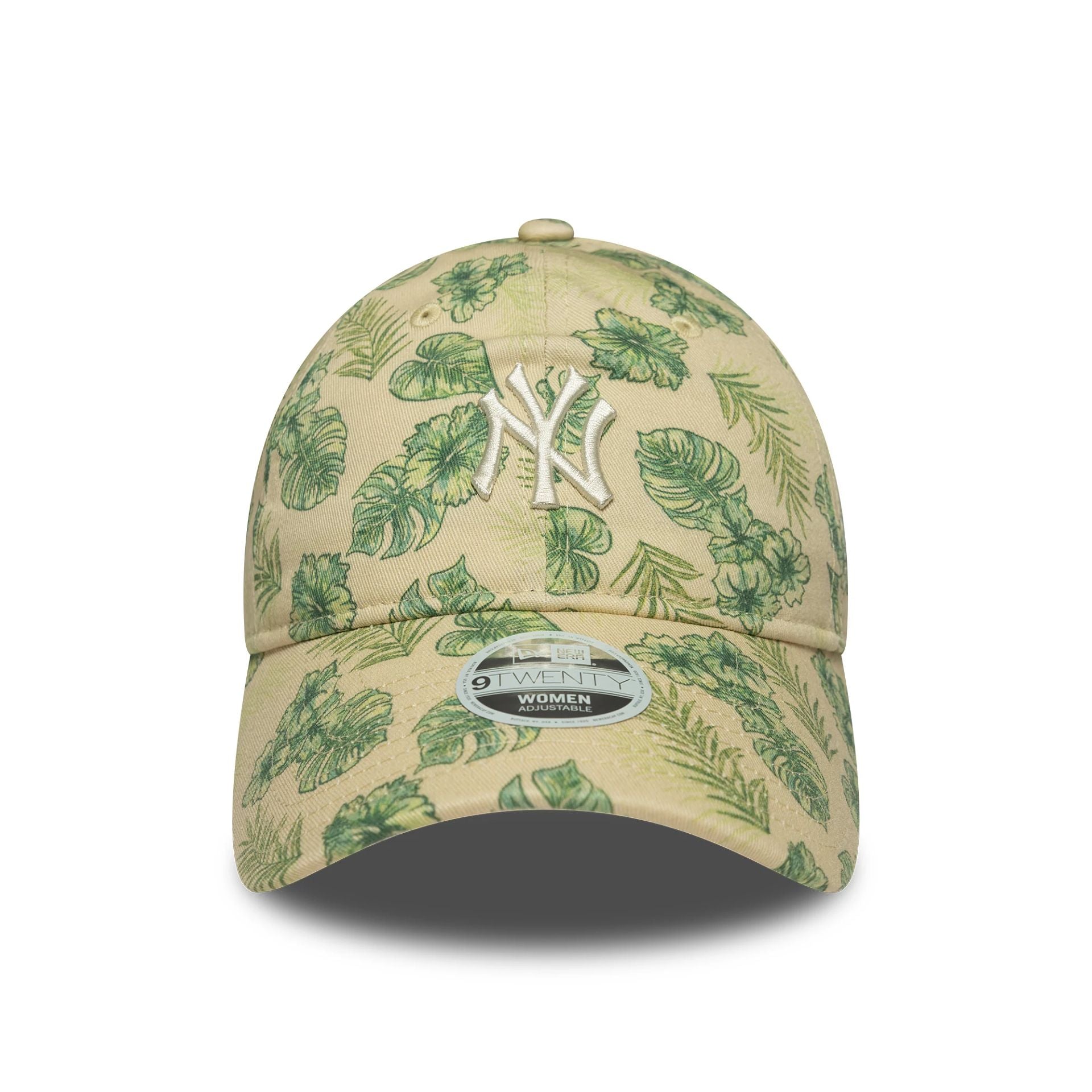 New York Yankees Womens MLB Tropical Cream 9TWENTY Adjustable Cap