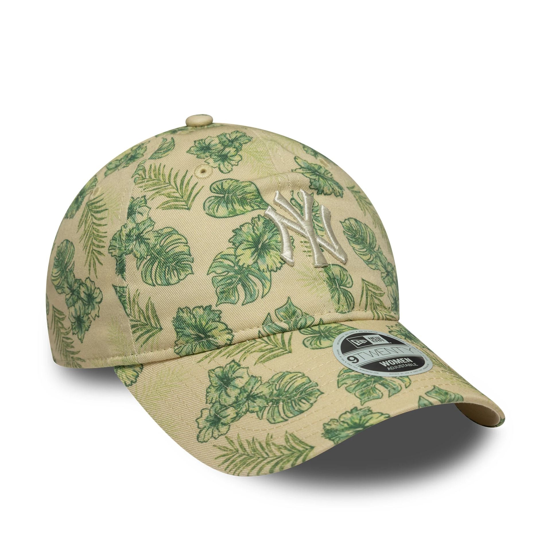 New York Yankees Womens MLB Tropical Cream 9TWENTY Adjustable Cap