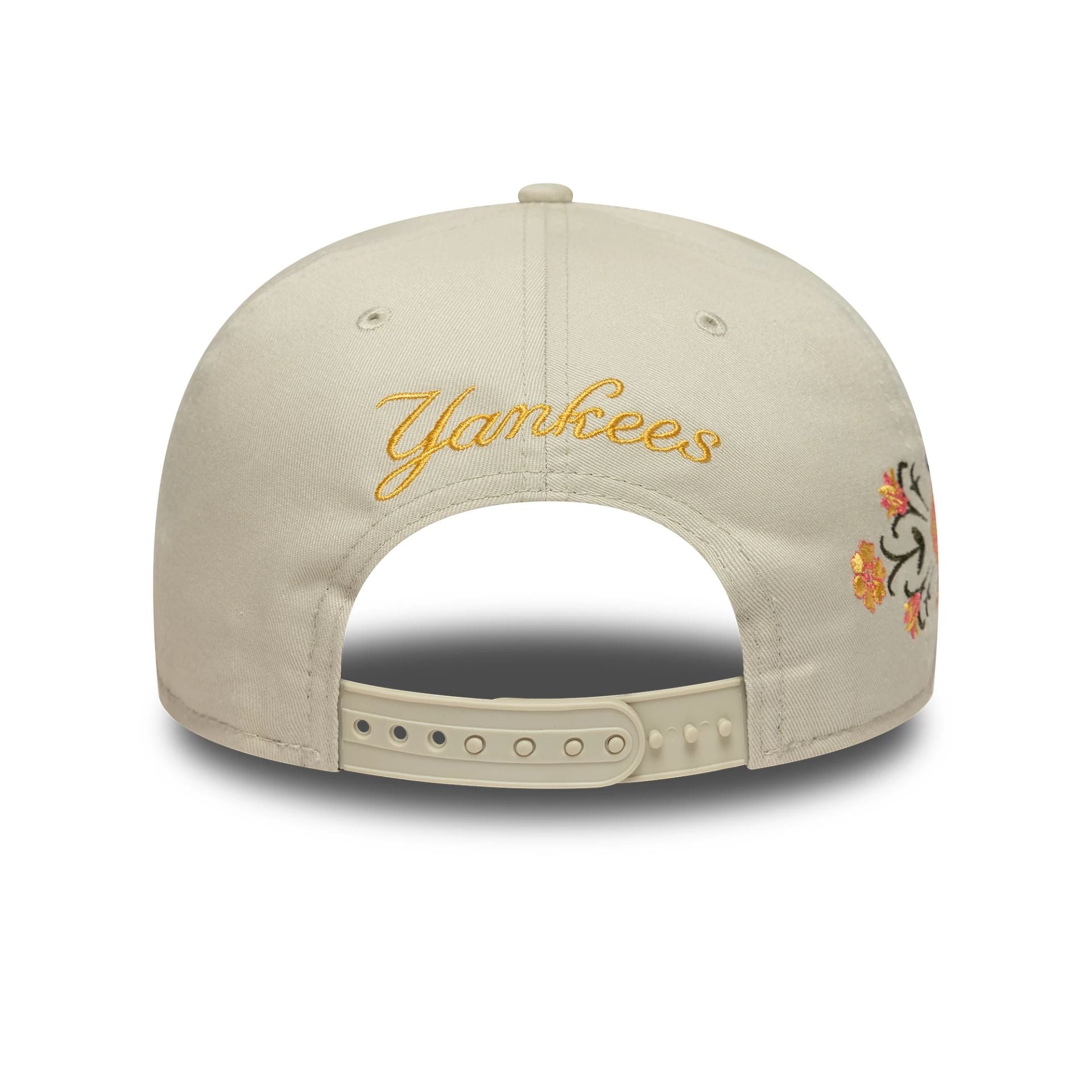 New York Yankees MLB Floral Cream 9FIFTY Snapback Adjustable Cap