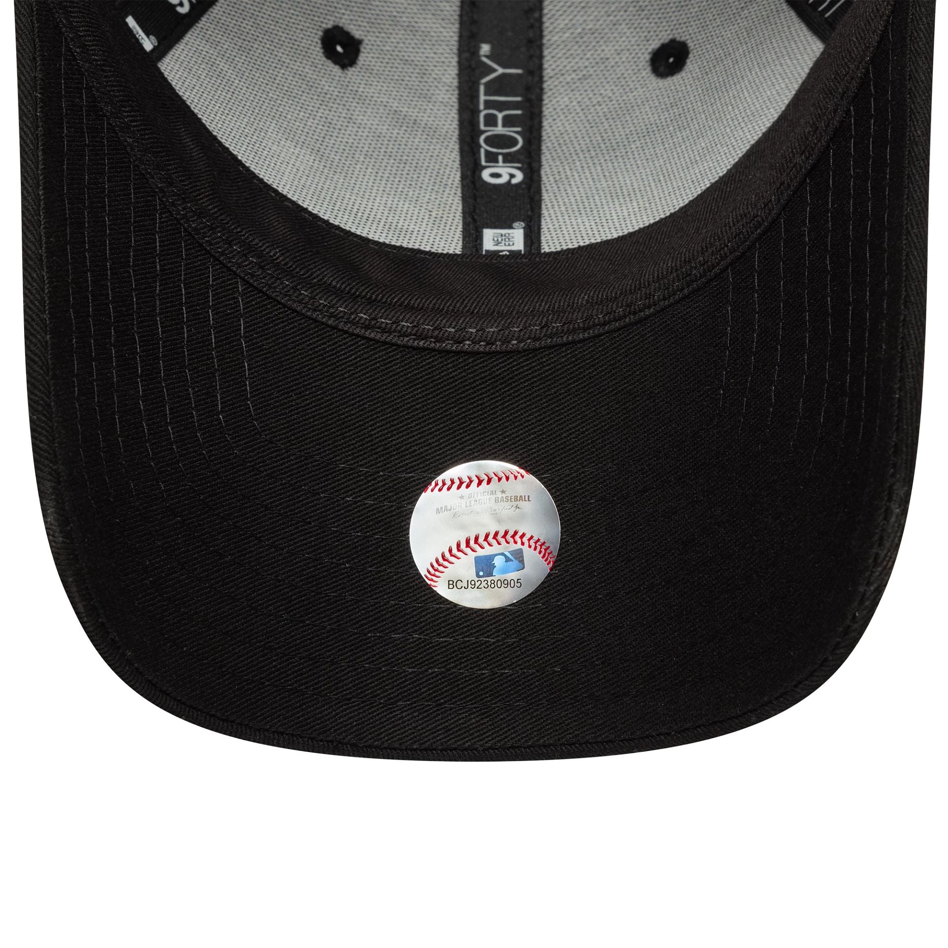Womens New Era Beaded Black 9FORTY Adjustable Cap