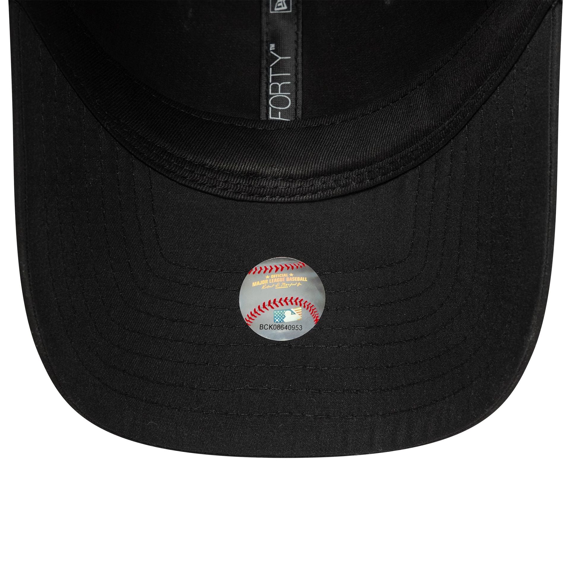 New York Yankees MLB Flawless Black 9FORTY Adjustable Cap
