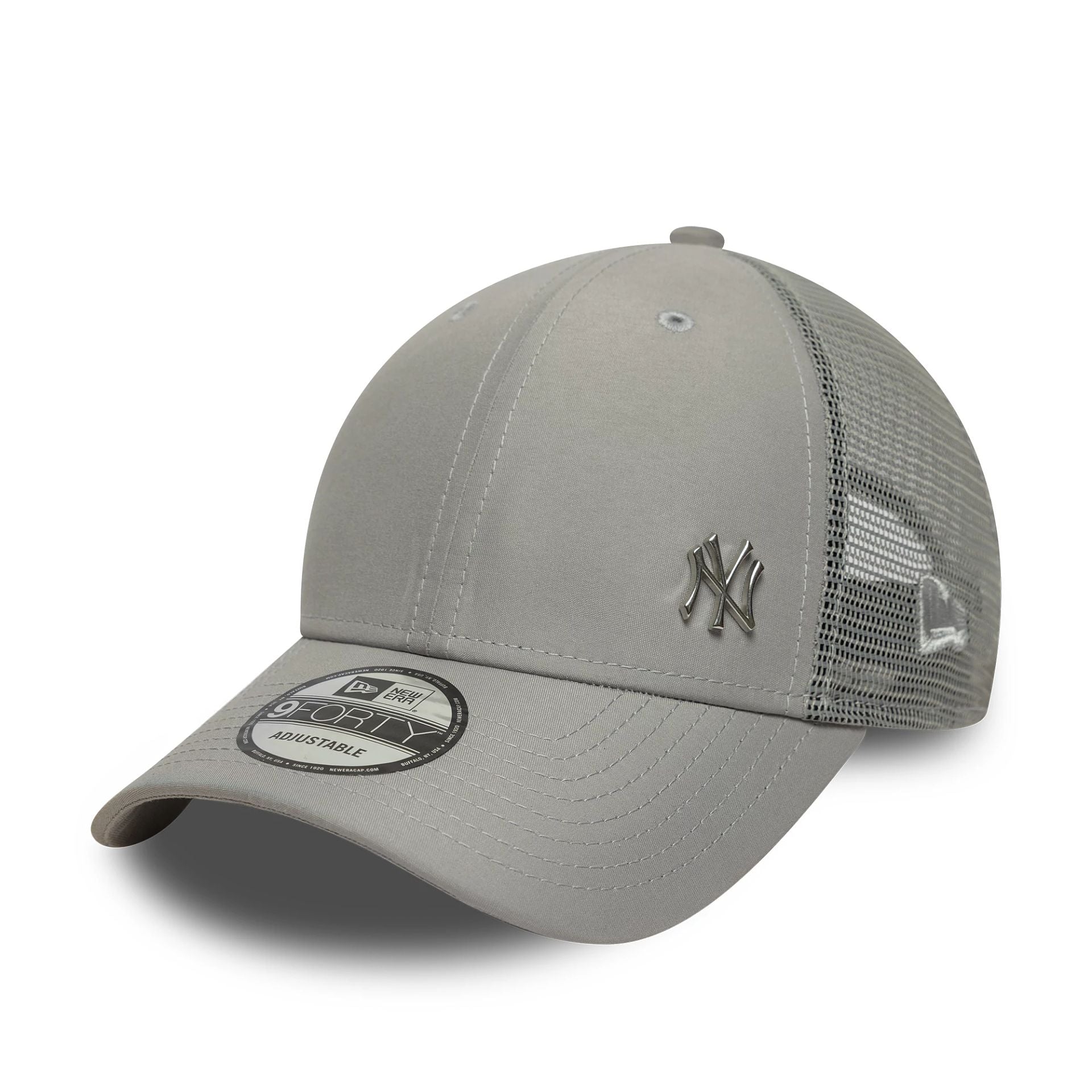 New York Yankees MLB Flawless Grey 9FORTY Adjustable Cap
