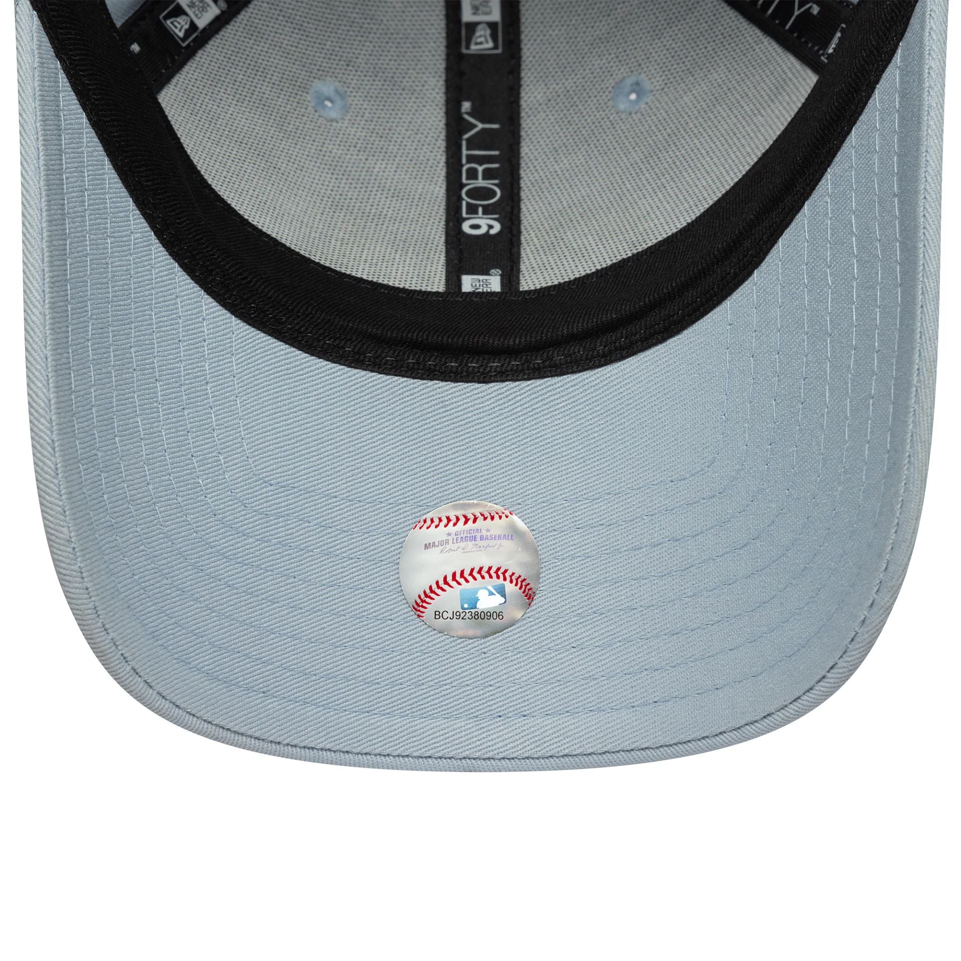 Womens New Era Beaded Pastel Blue 9FORTY Adjustable Cap