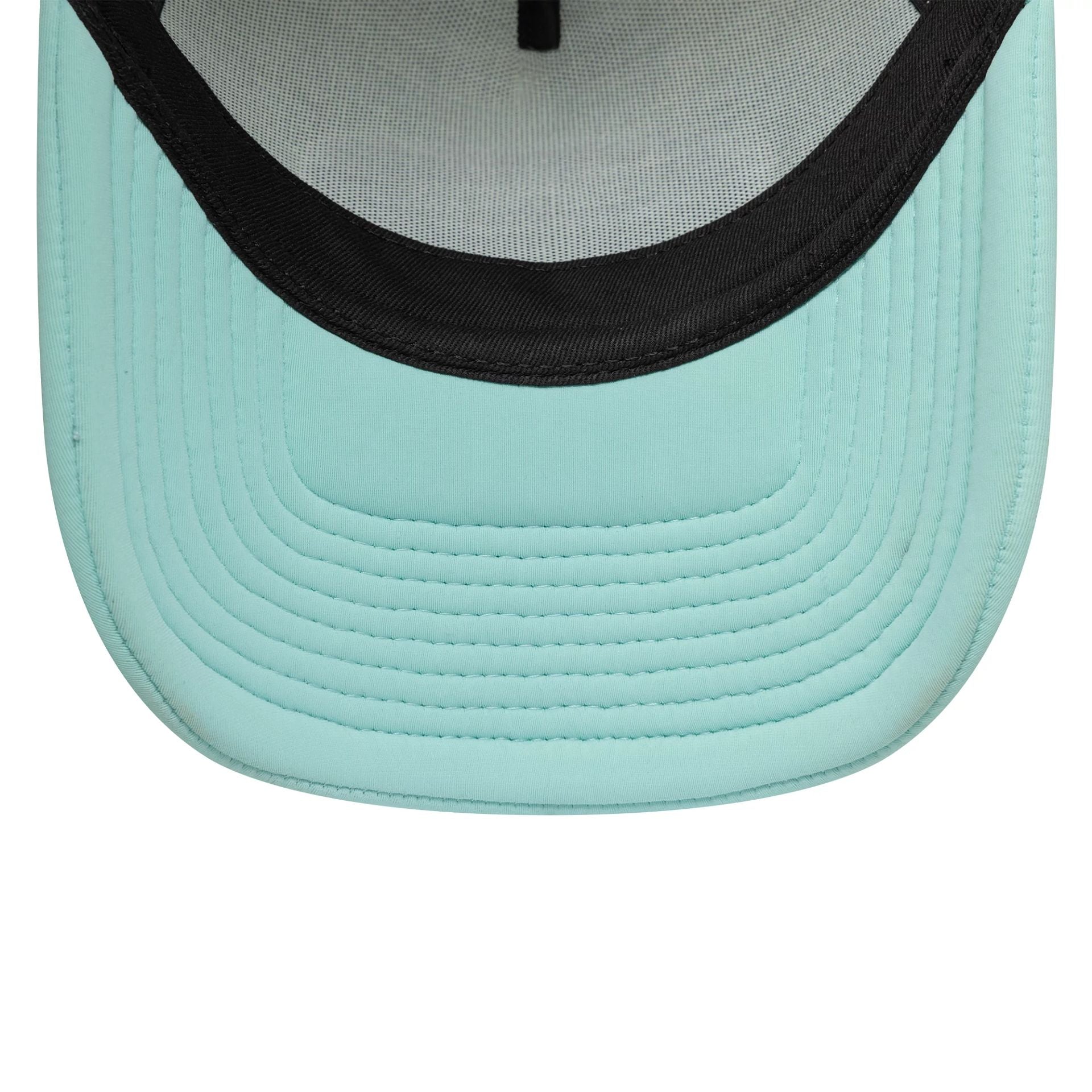 New Era Oval Foam Patch Pastel Green 9FORTY A-Frame Trucker Adjustable Cap