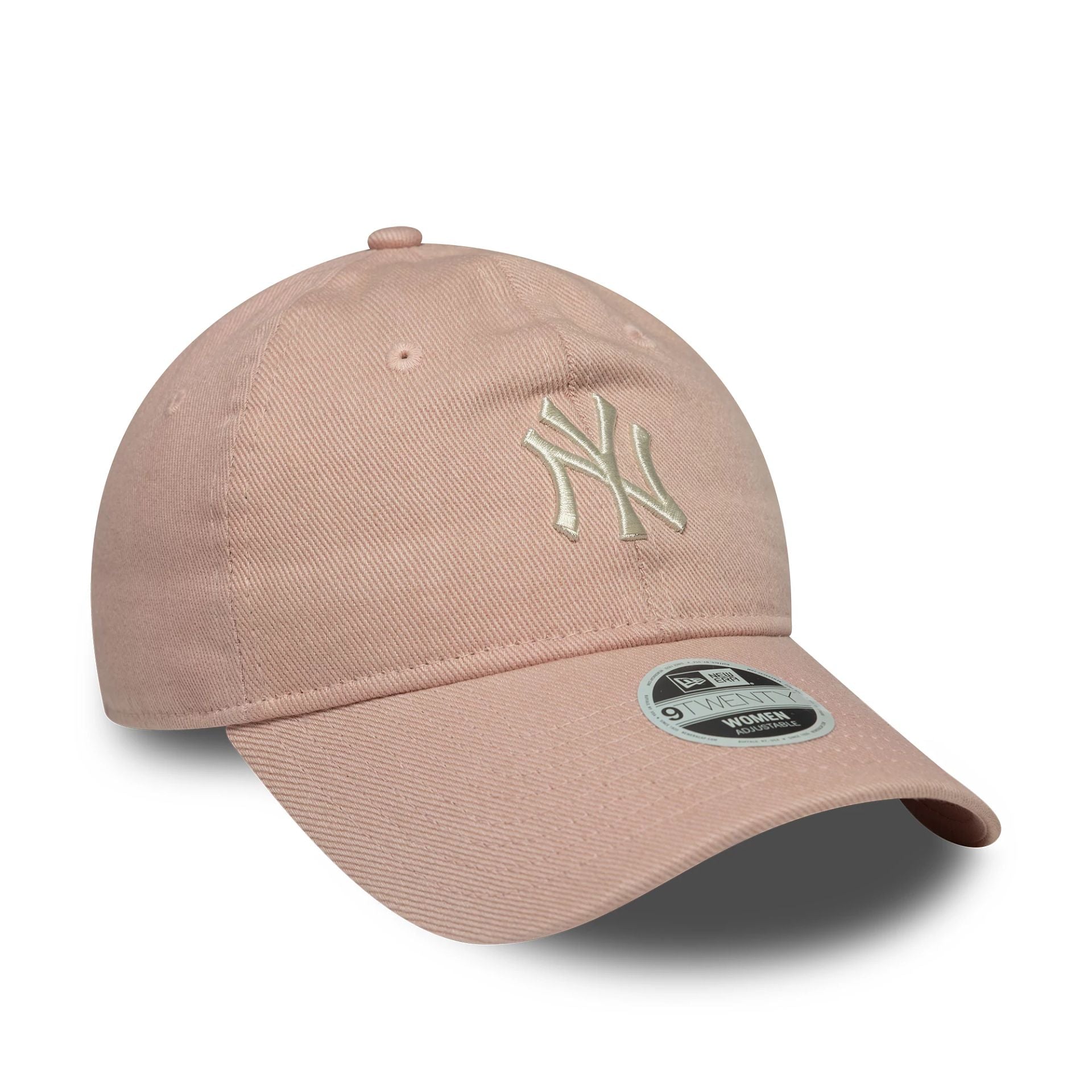 New York Yankees Womens MLB Dye Denim Pastel Pink 9TWENTY Adjustable Cap