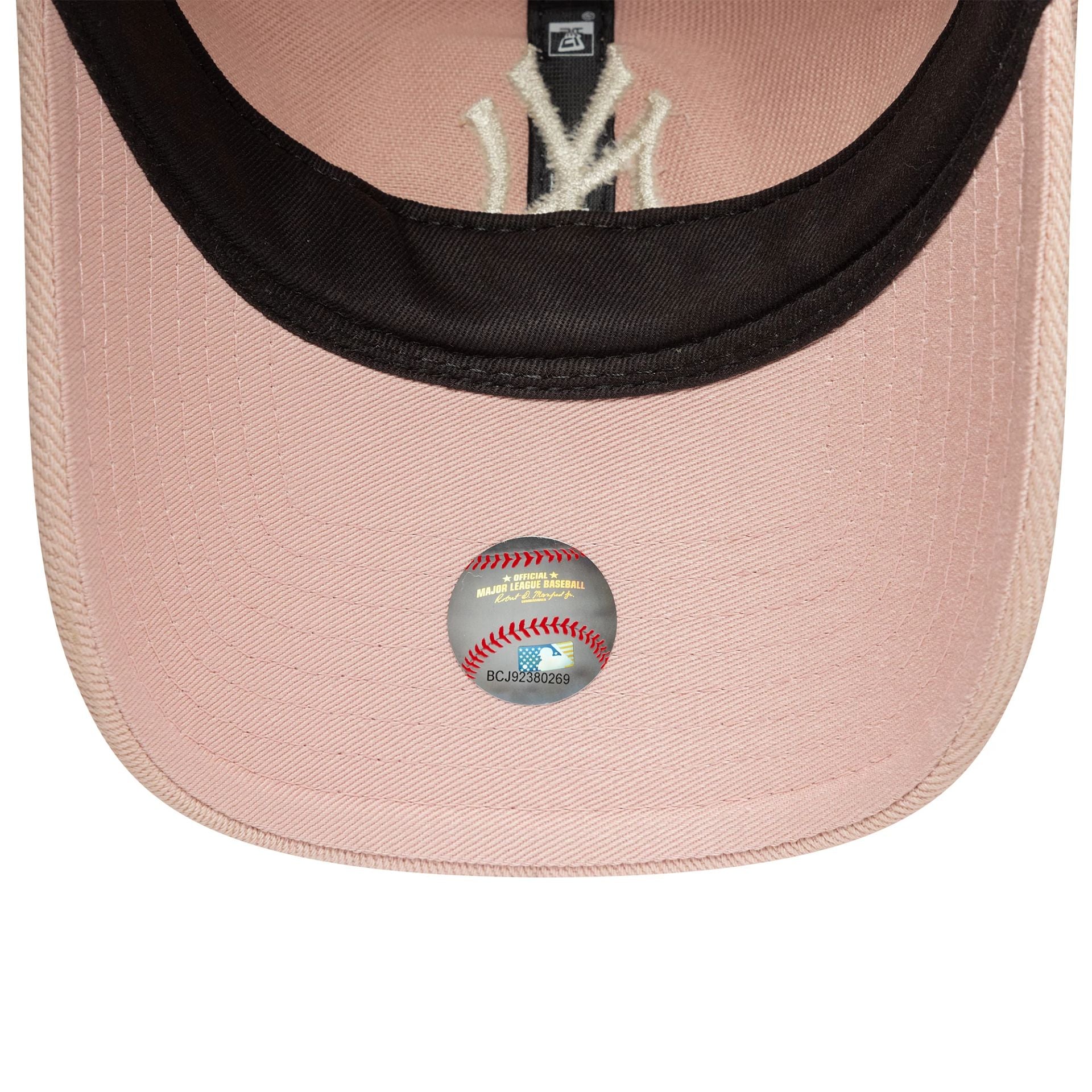 New York Yankees Womens MLB Dye Denim Pastel Pink 9TWENTY Adjustable Cap