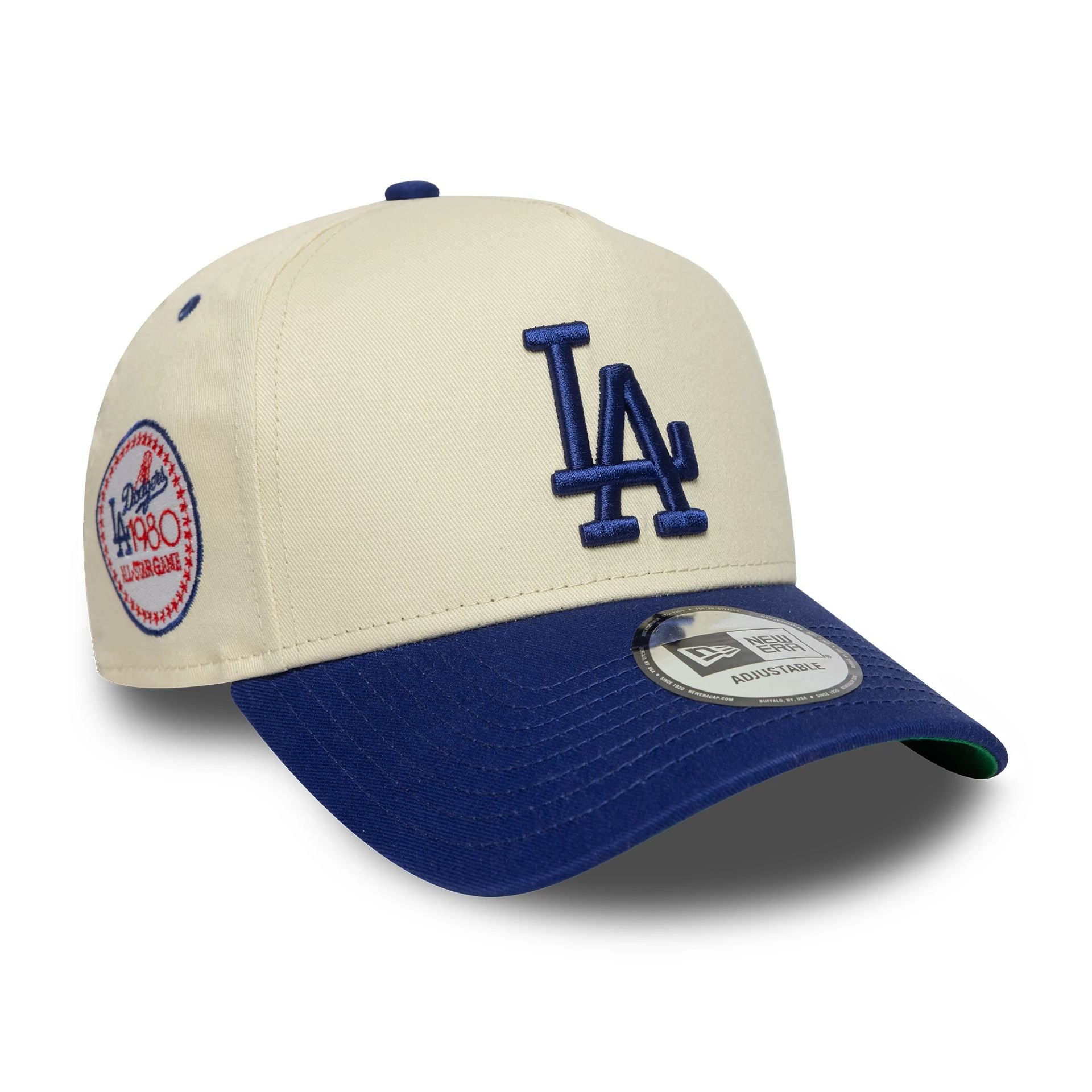 LA Dodgers All Star Game Patch Cream 9FORTY E-Frame Adjustable Cap