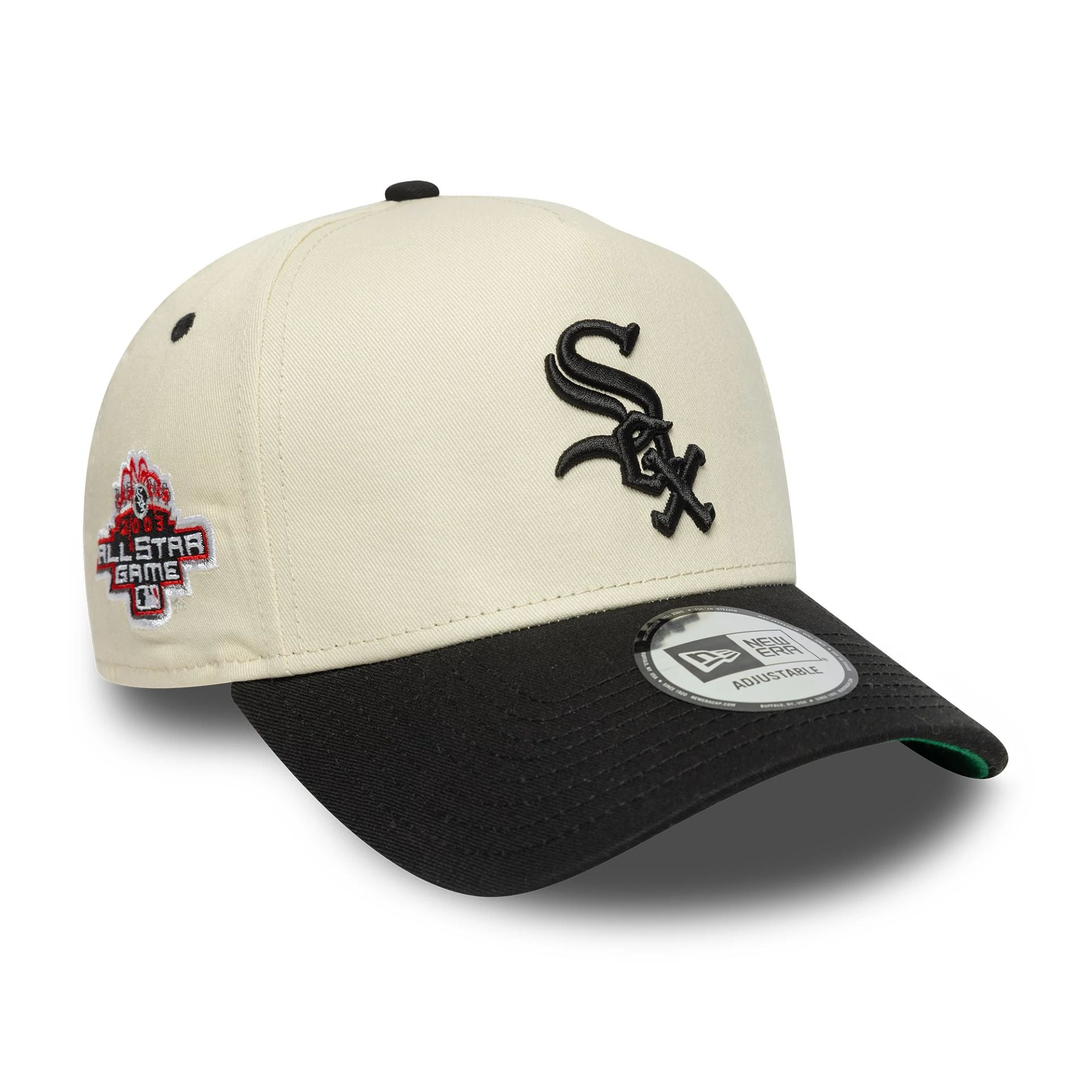 Chicago White Sox All Star Game Patch Cream 9FORTY E-Frame Adjustable Cap