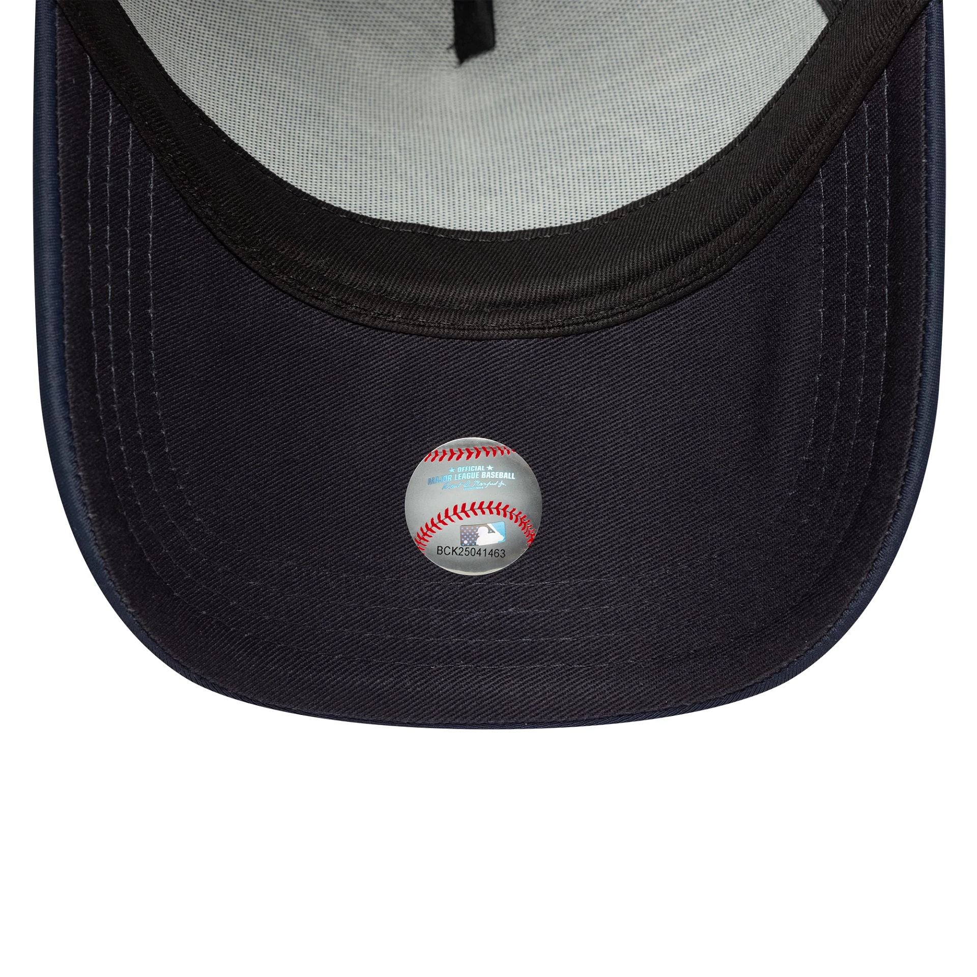 New York Yankees MLB Script Navy 9FORTY A-Frame Trucker Adjustable Cap