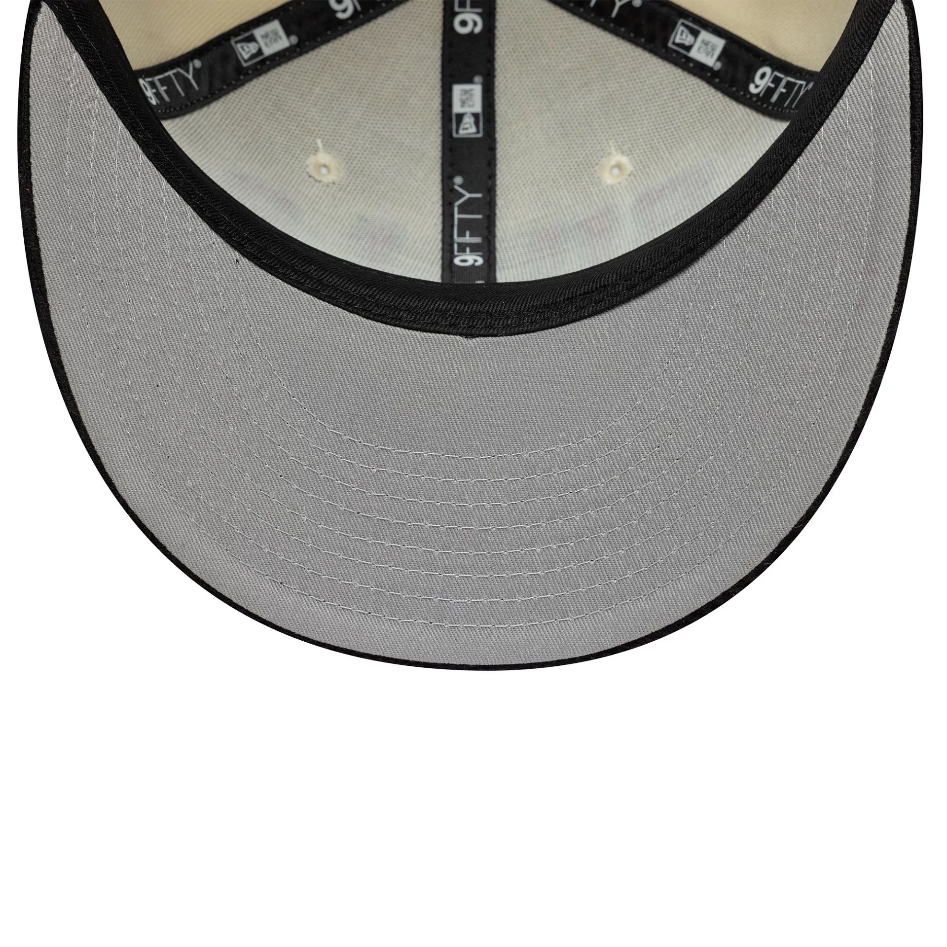 Chicago Bulls NBA Cord Visor Cream 9FIFTY Snapback Adjustable Cap