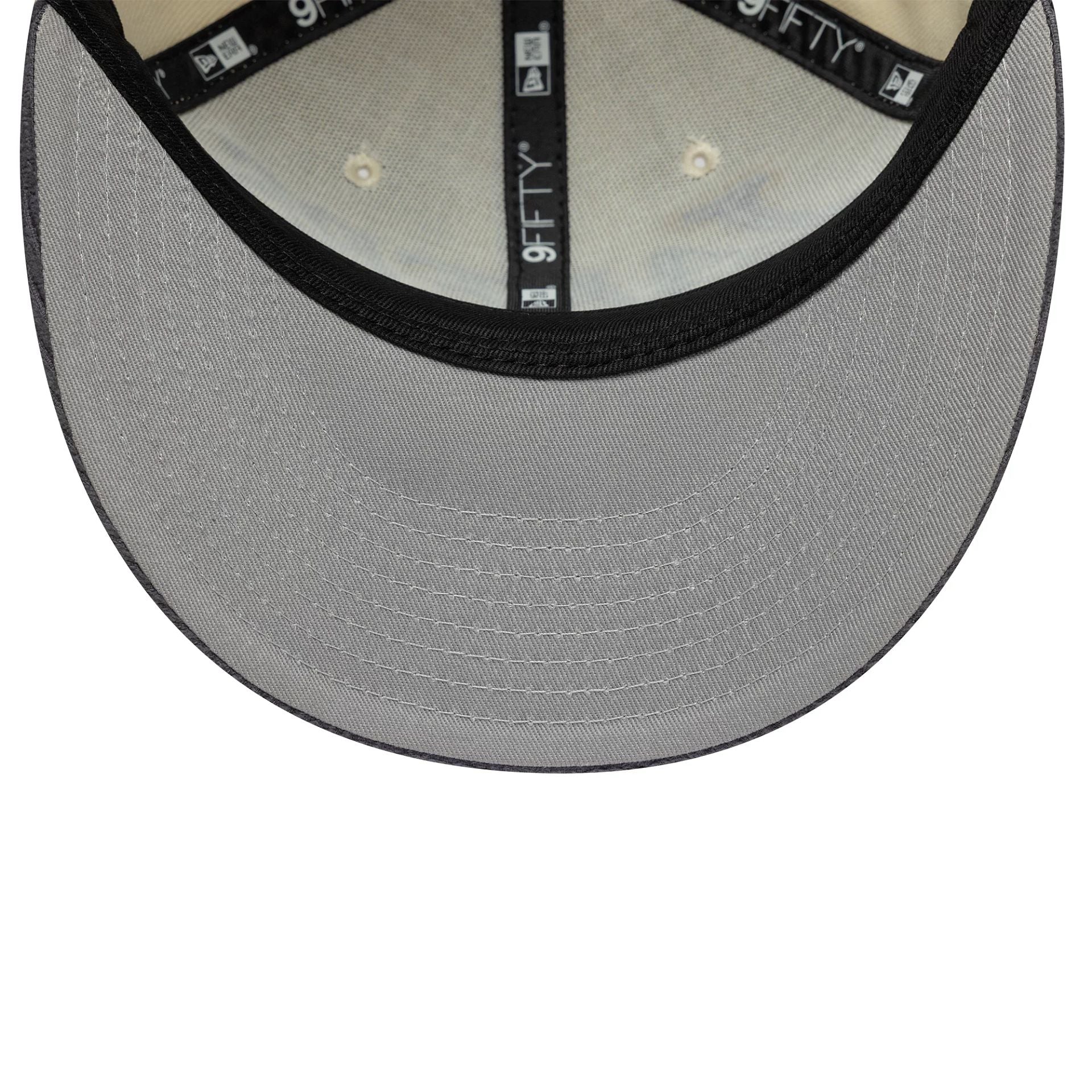 NBA Cord Visor LA Lakers Cream 9FIFTY Snapback Cap