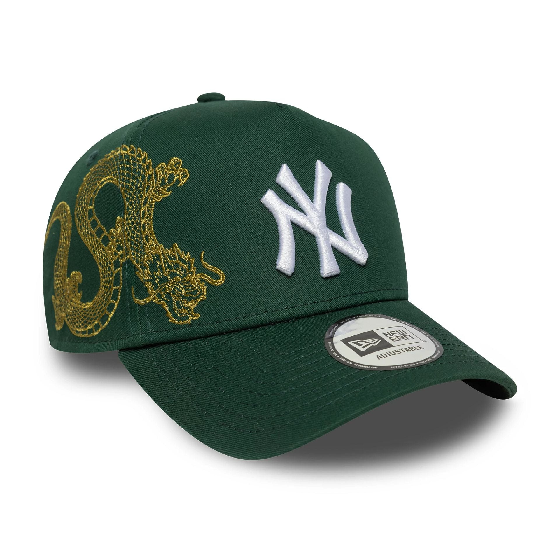 New York Yankees MLB Icon Dark Green 9FORTY E-Frame Adjustable Cap