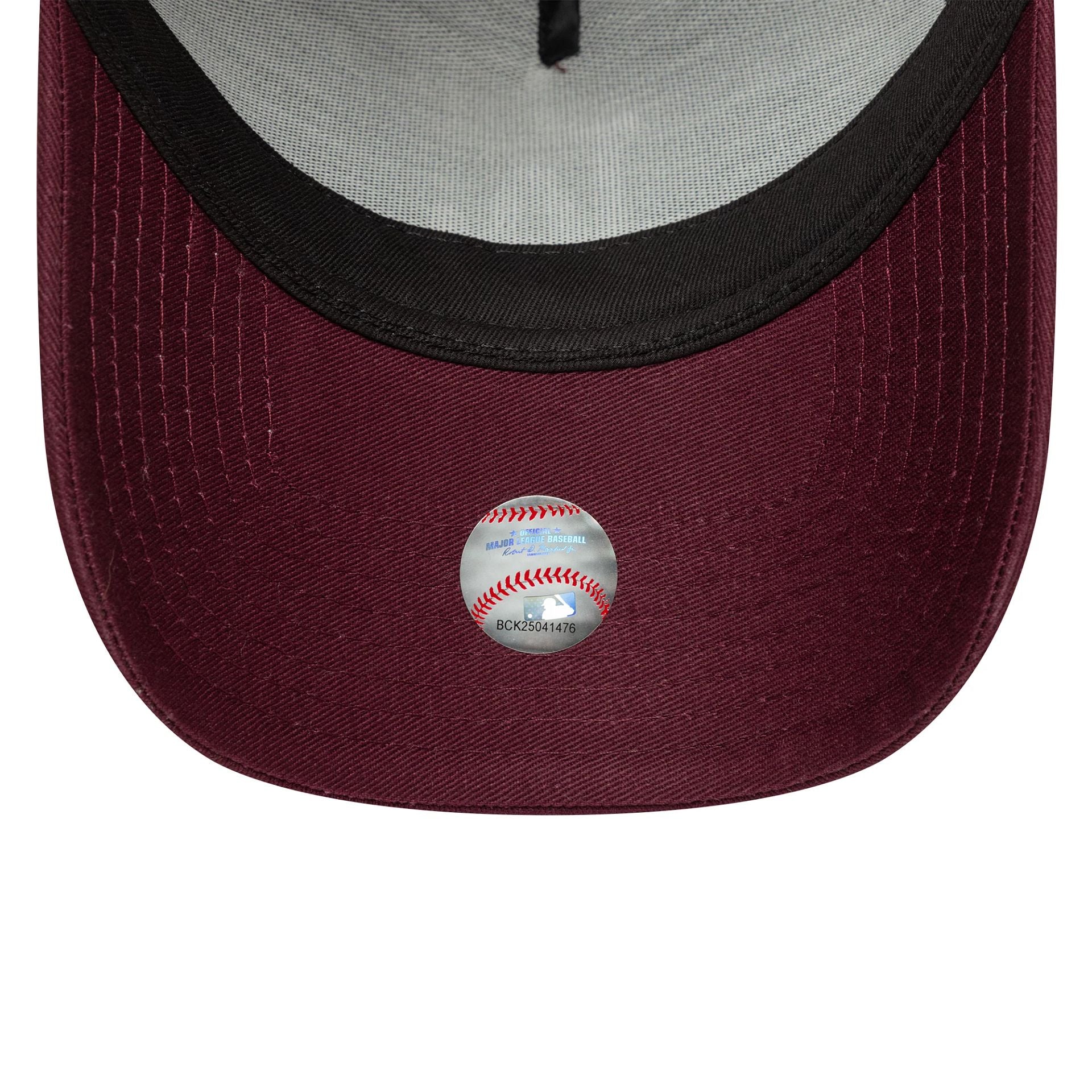LA Dodgers MLB World Series Dark Red 9FORTY E-Frame Trucker Adjustable Cap