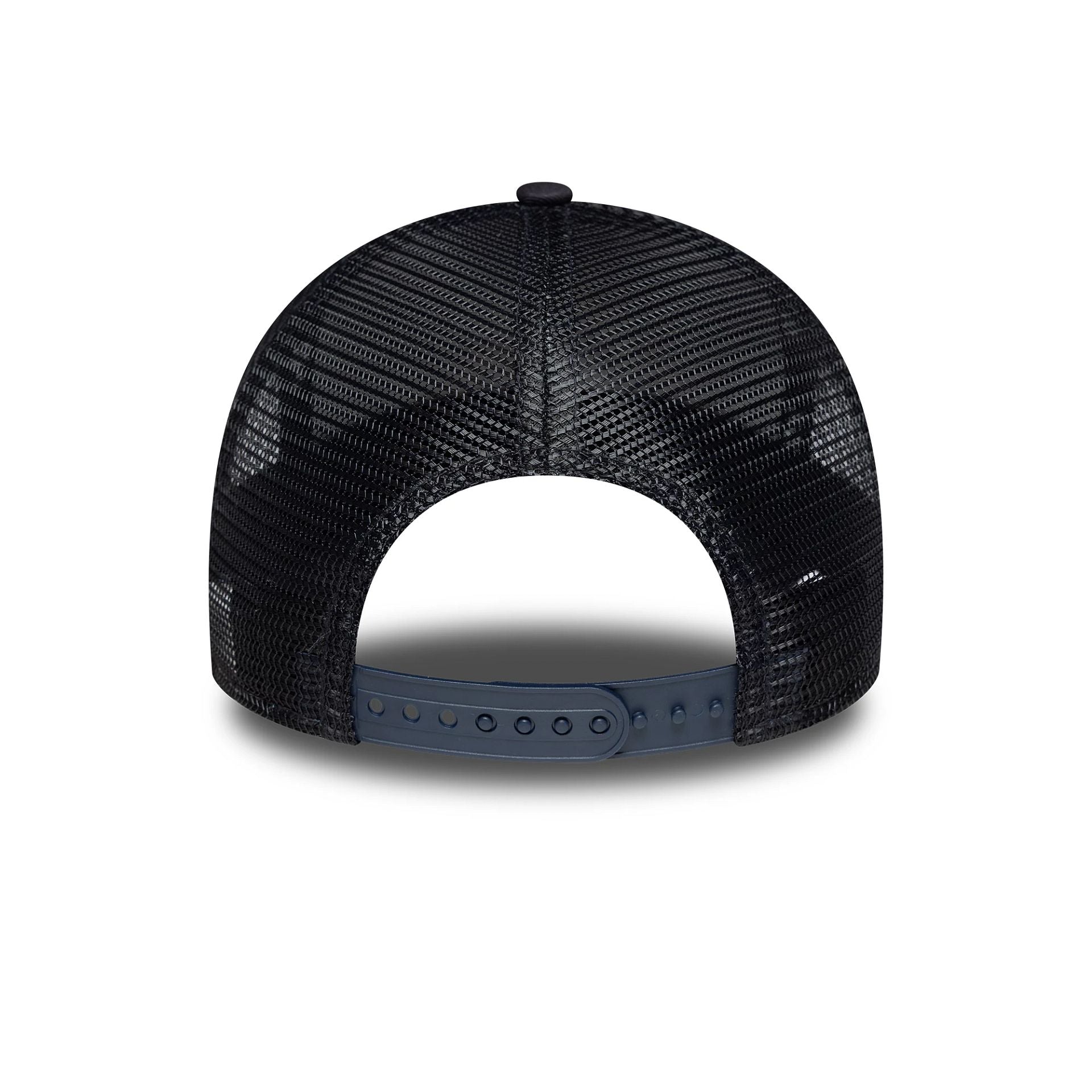 Womens New Era City Navy 9FORTY E-Frame Trucker Adjustable Cap