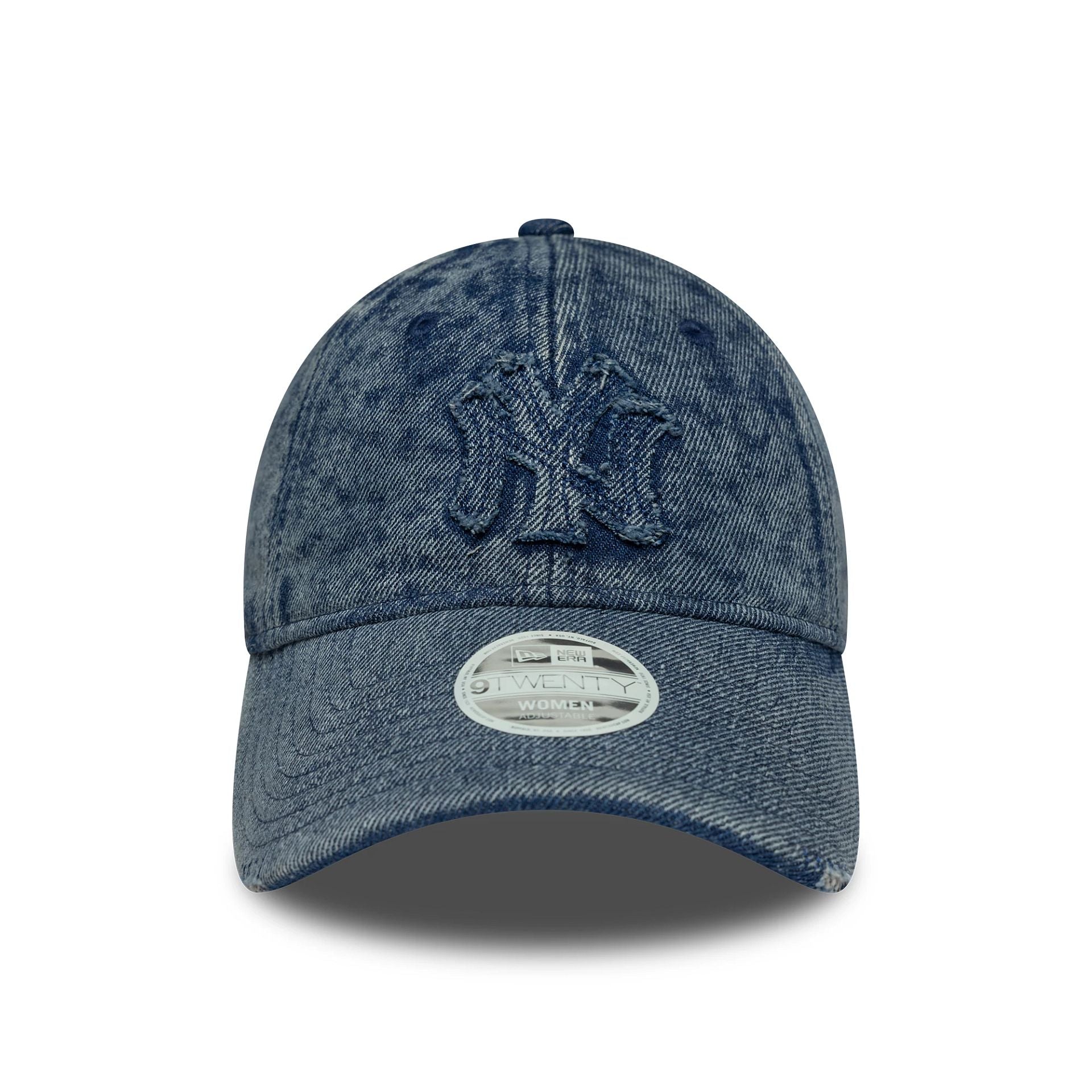 New York Yankees Womens MLB Stone Denim Pastel Blue 9TWENTY Adjustable Cap
