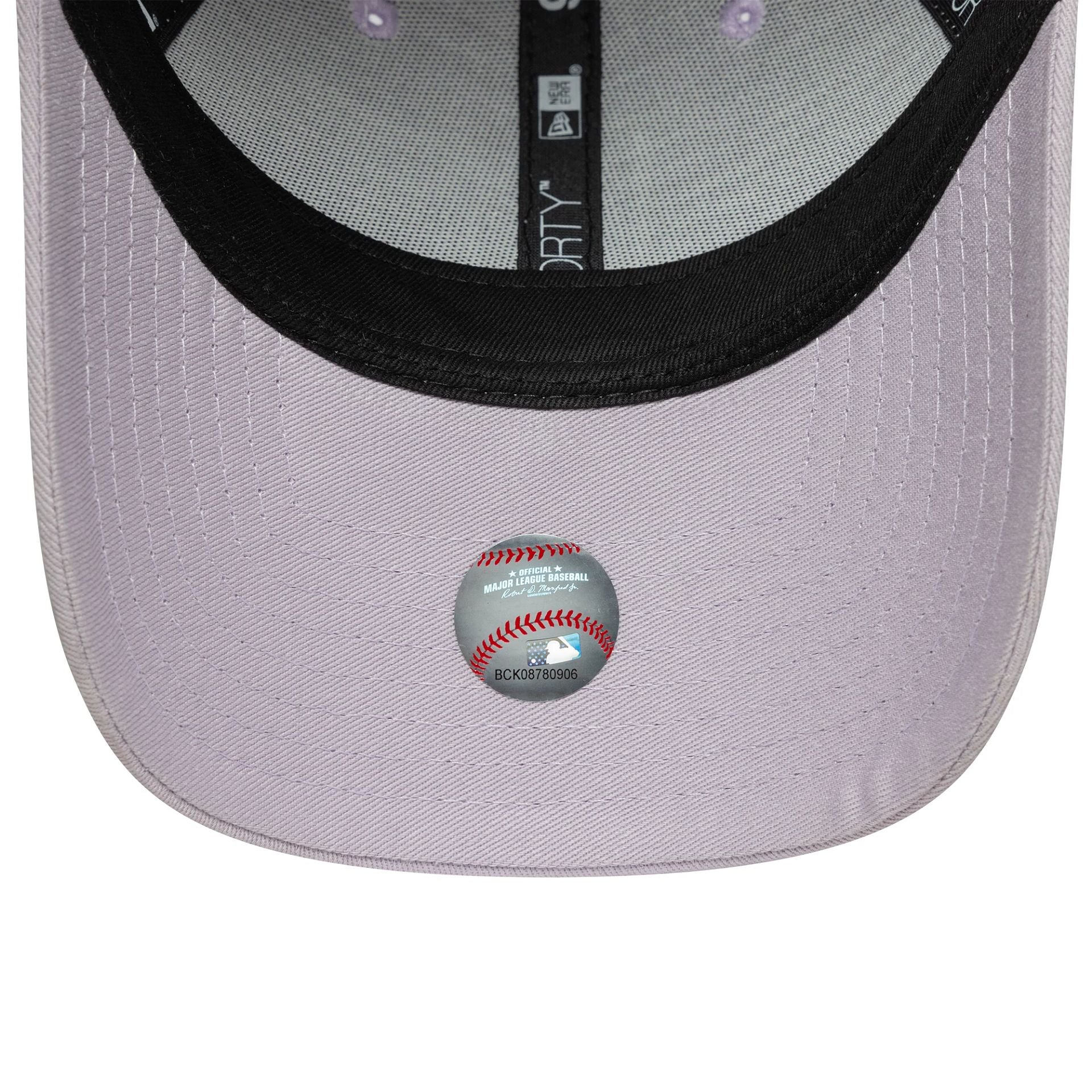 LA Dodgers Womens MLB League Essential Pastel Purple 9FORTY Adjustable Cap