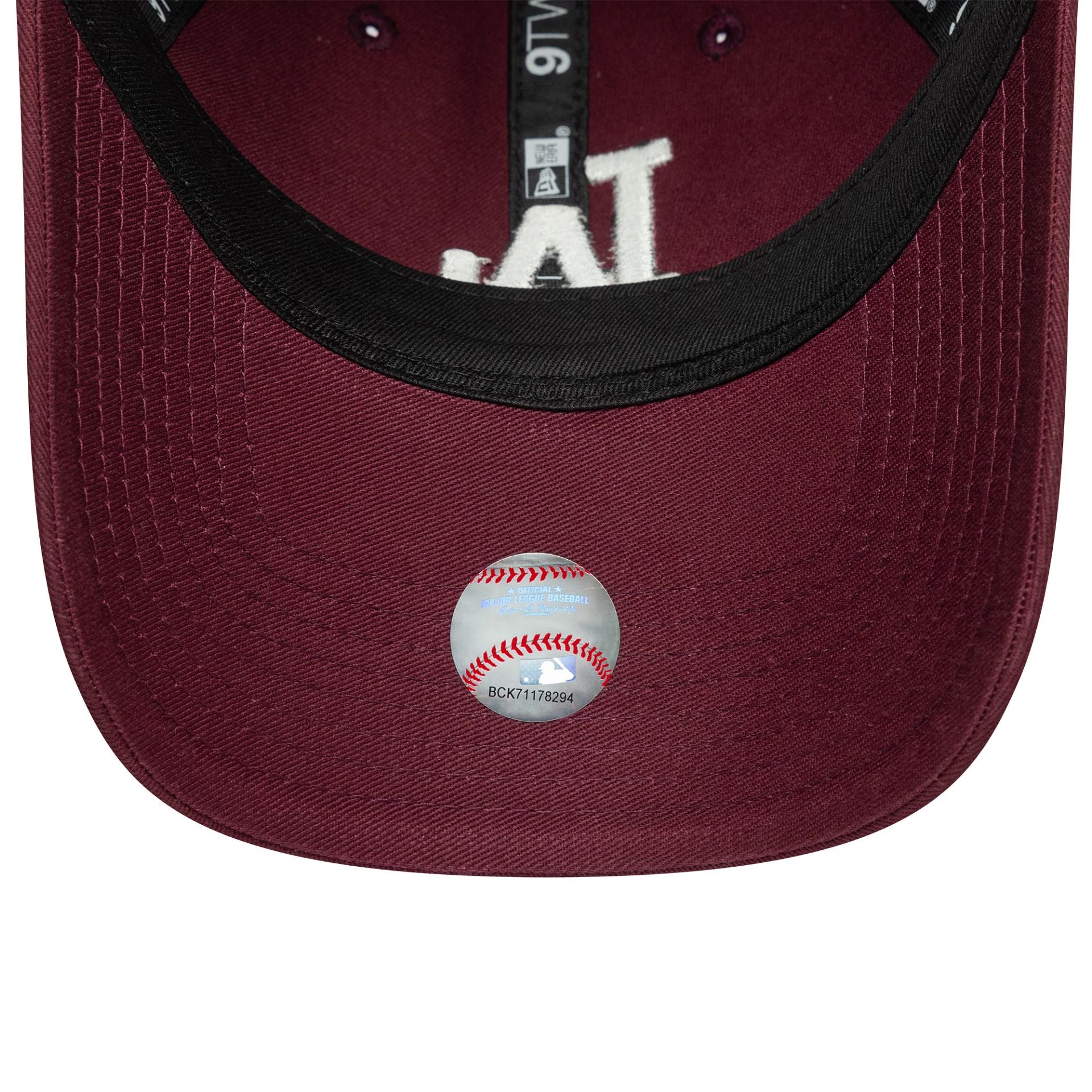 LA Dodgers Womens MLB League Essential Dark Red 9TWENTY Adjustable Cap