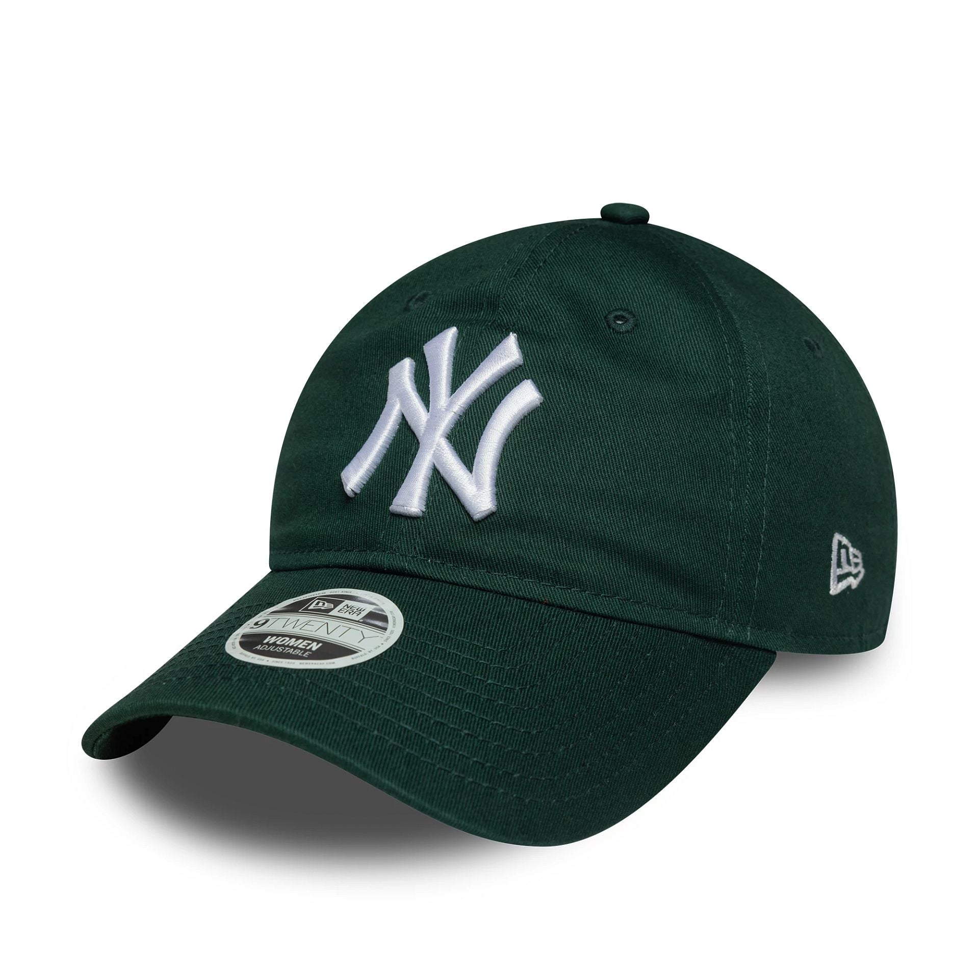 New York Yankees Womens MLB League Essential Dark Green 9TWENTY Adjustable Cap