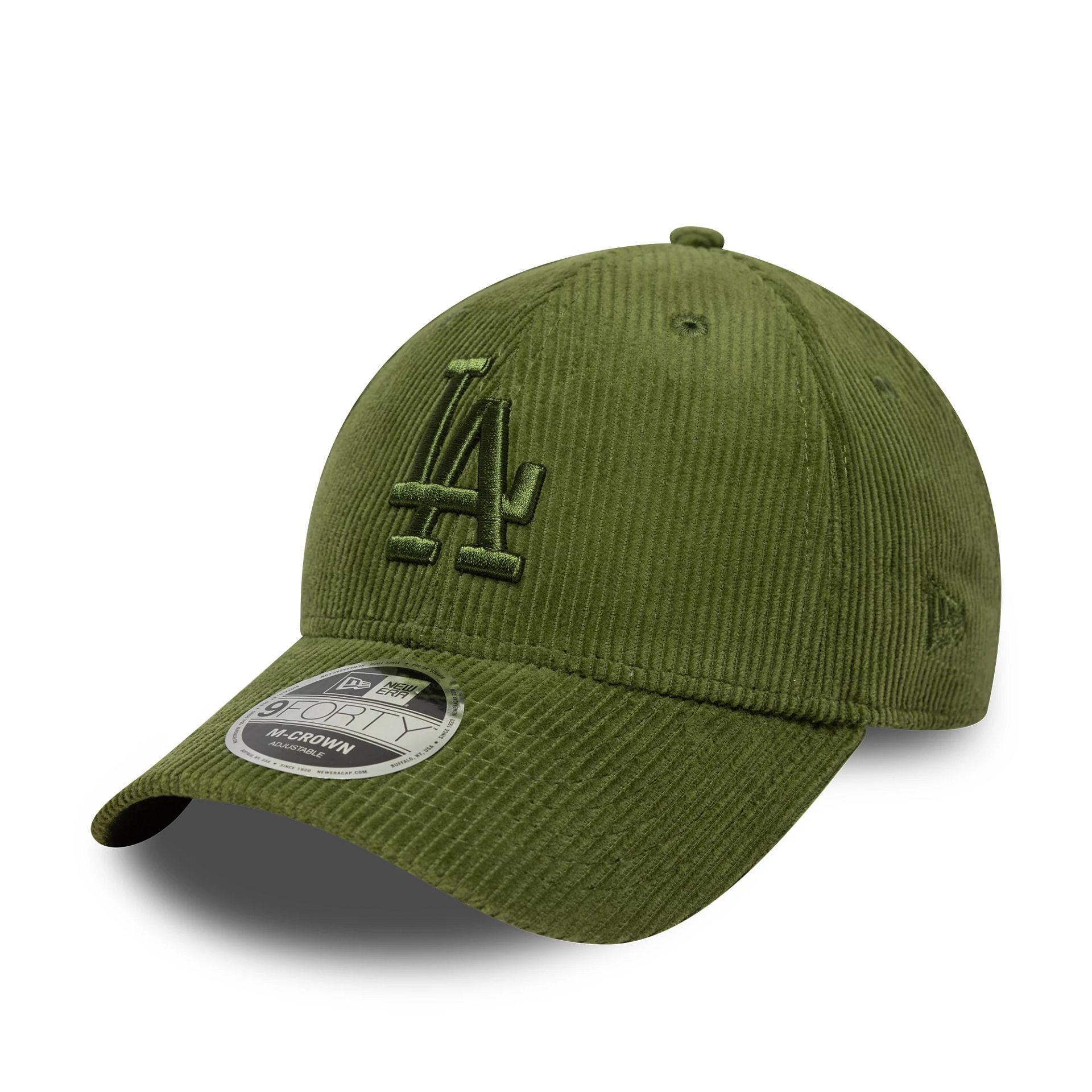 LA Dodgers MLB Cord Dark Green 9FORTY M-Crown Adjustable Cap