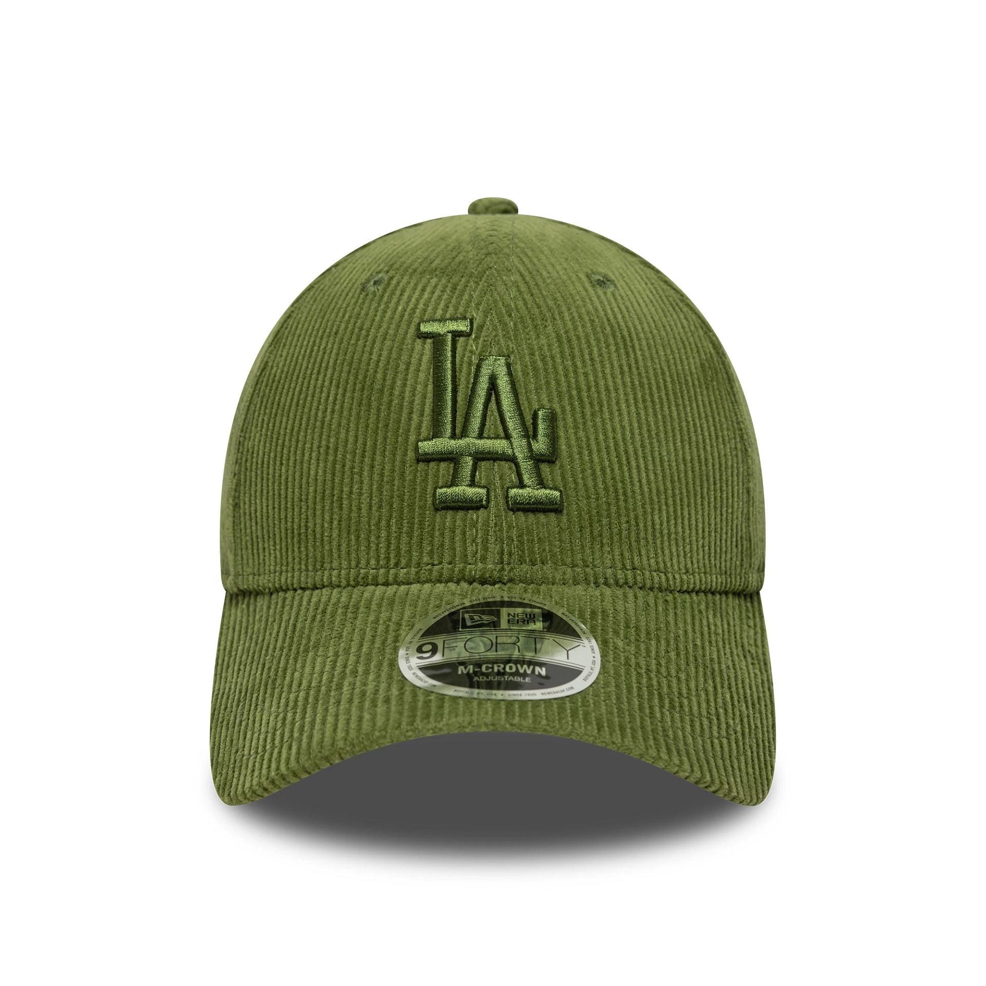 LA Dodgers MLB Cord Dark Green 9FORTY M-Crown Adjustable Cap