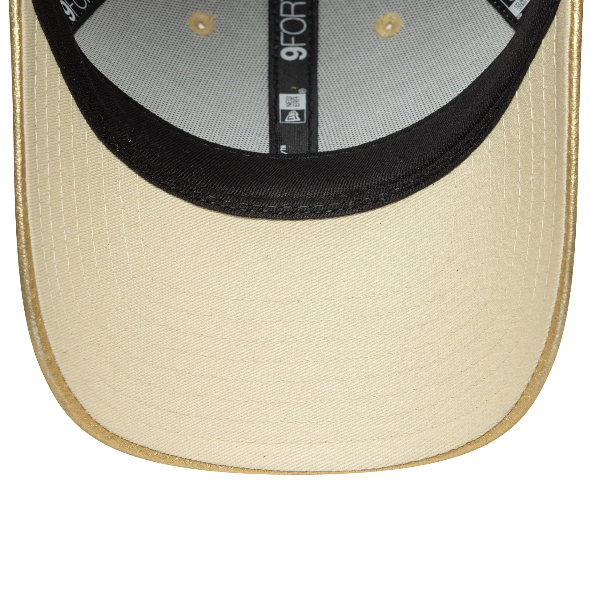 New York Yankees Womens MLB Metallic Gold 9FORTY Adjustable Cap