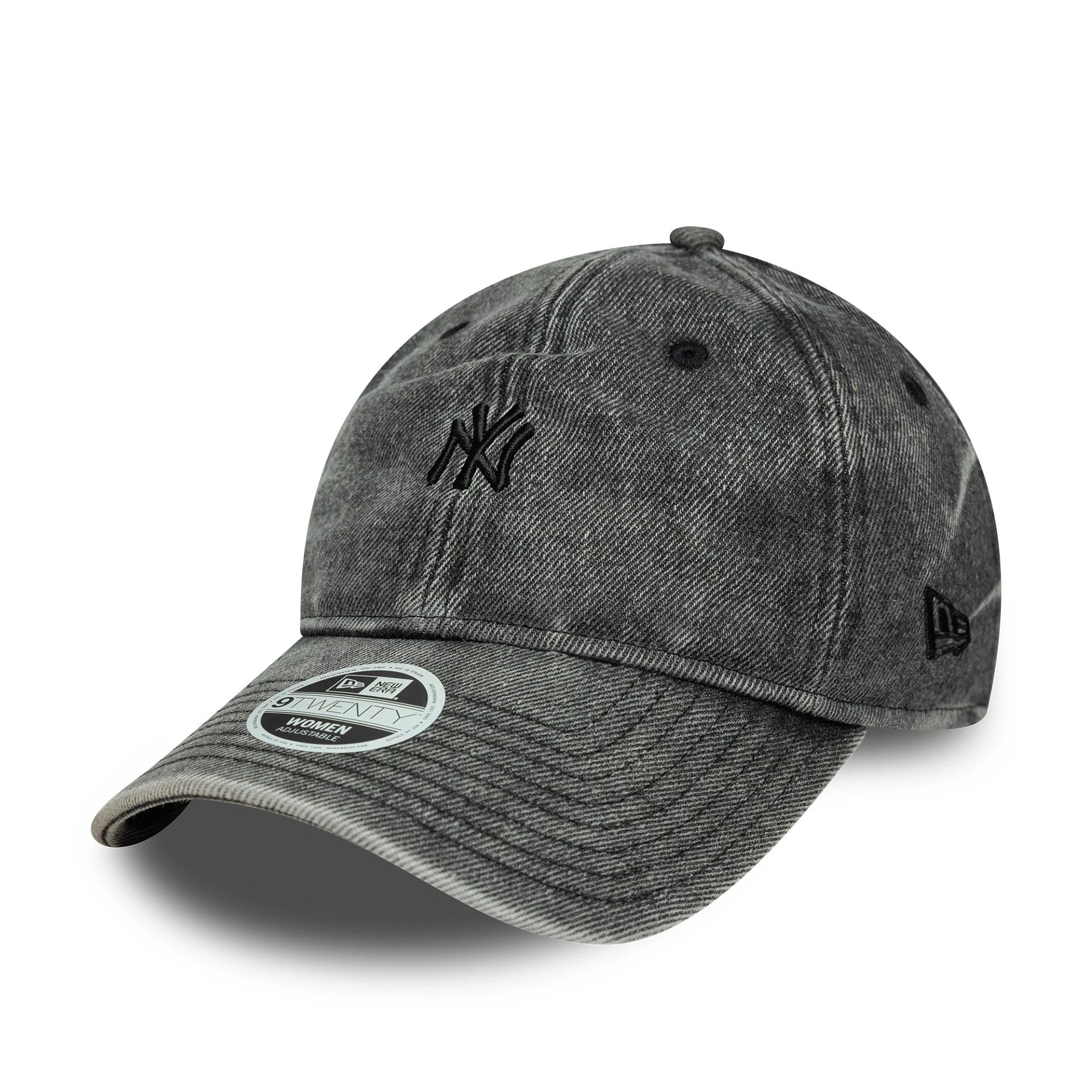 New York Yankees Womens MLB Denim Black 9TWENTY Adjustable Cap