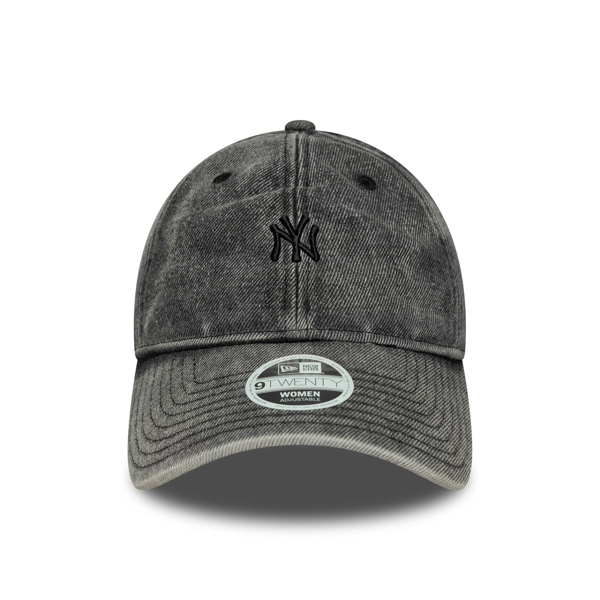 New York Yankees Womens MLB Denim Black 9TWENTY Adjustable Cap