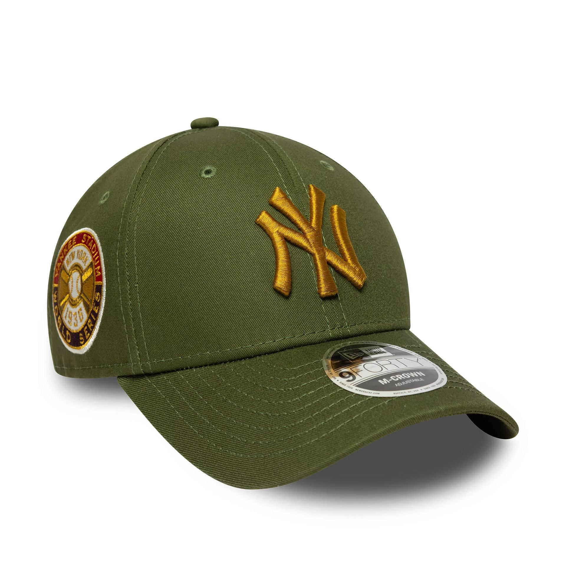 New York Yankees MLB World Series Patch Dark Green 9FORTY M-Crown Adjustable Cap