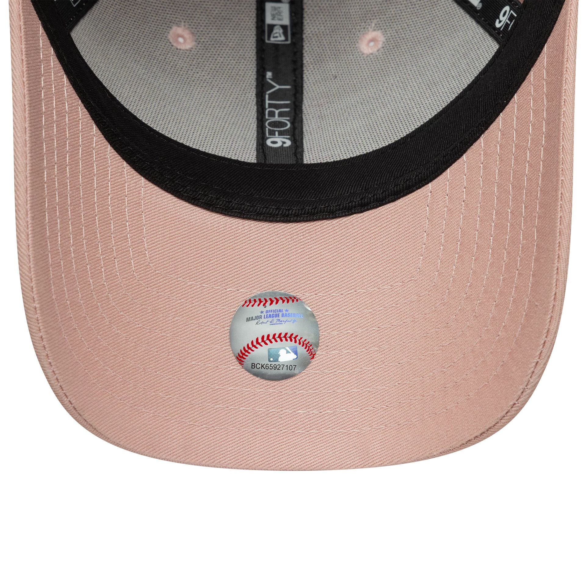 LA Dodgers Womens MLB League Essential Pastel Pink 9FORTY Adjustable Cap