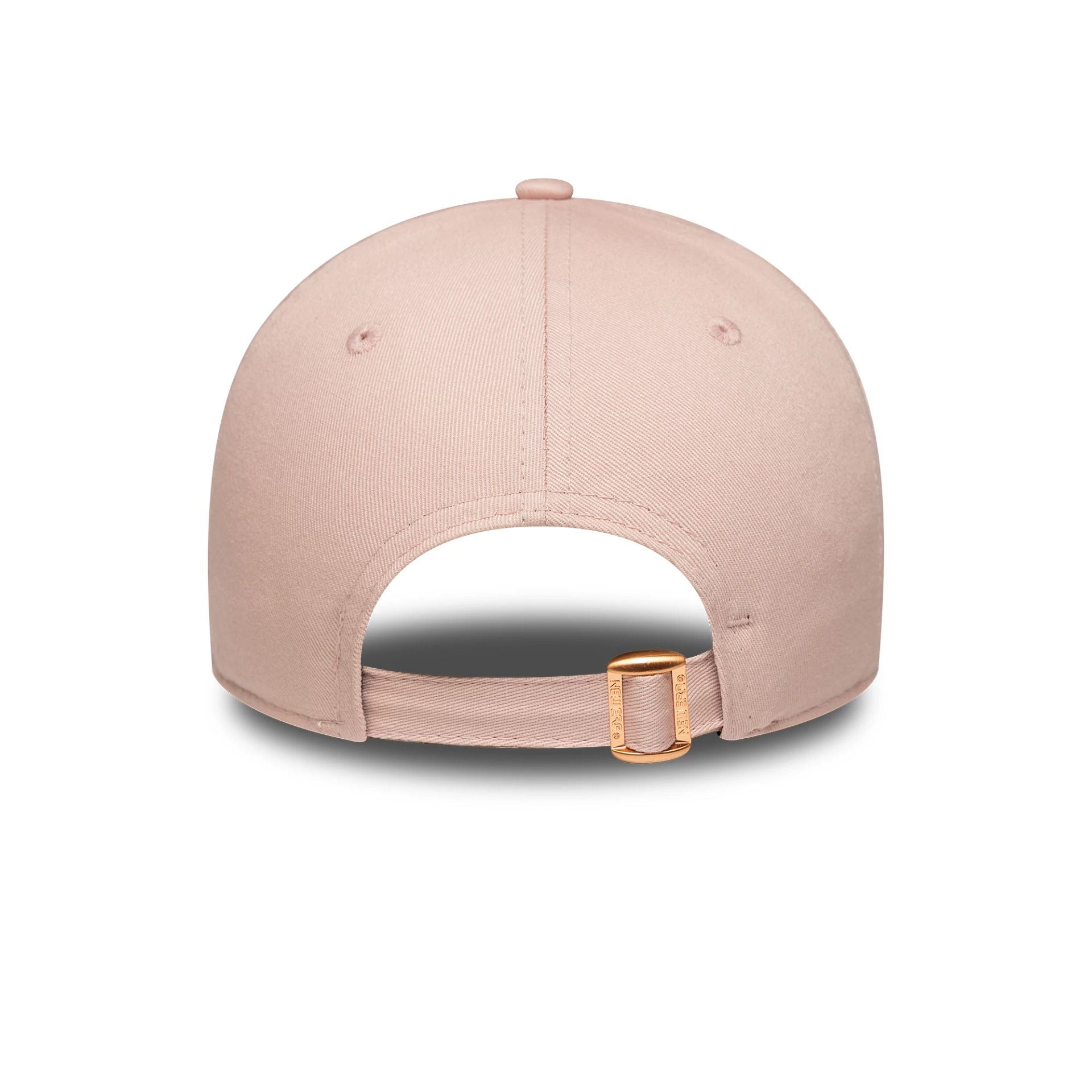 New York Yankees Womens MLB Metallic Logo Pastel Pink 9FORTY Adjustable Cap