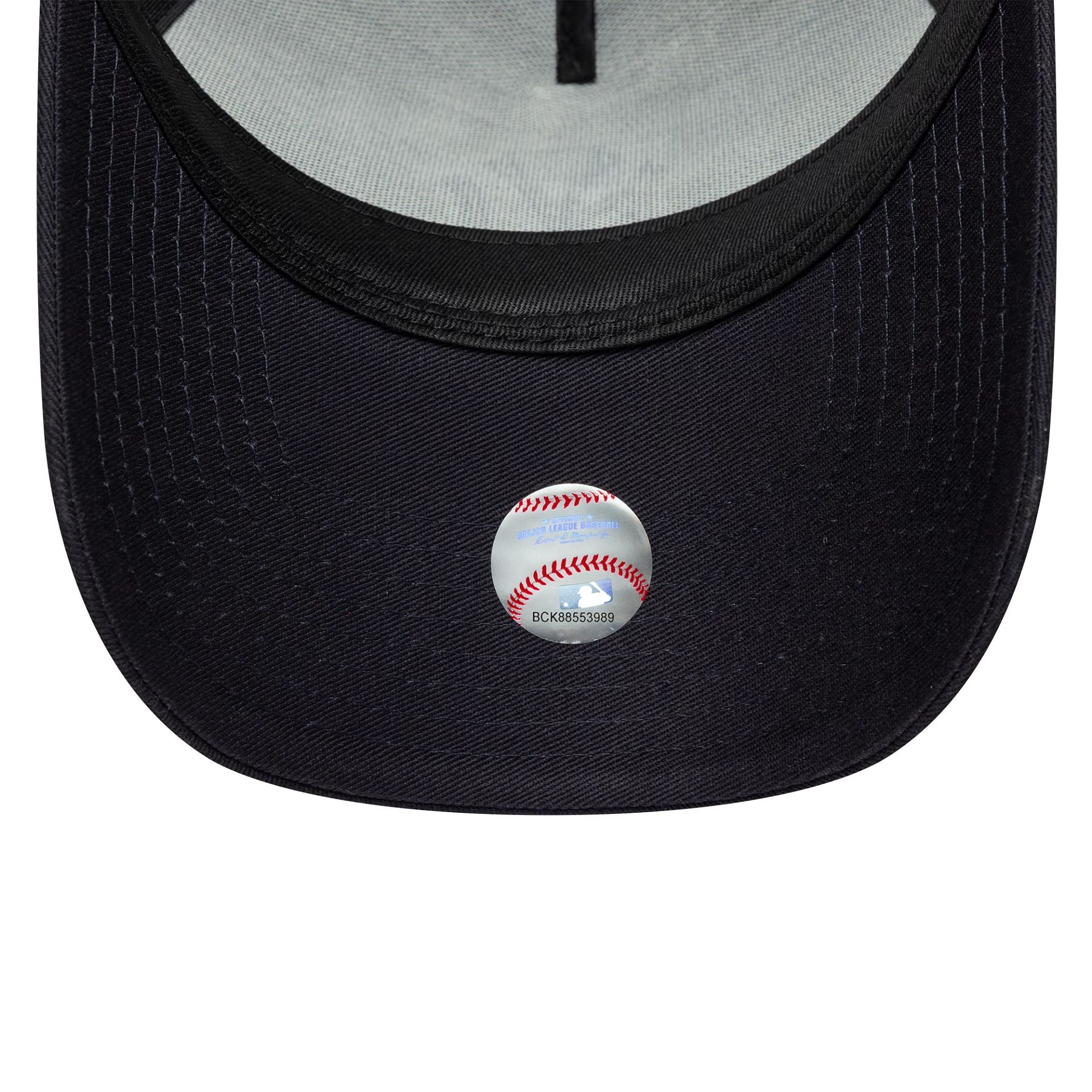 New York Yankees MLB Outline Navy 9FORTY E-Frame Trucker Cap