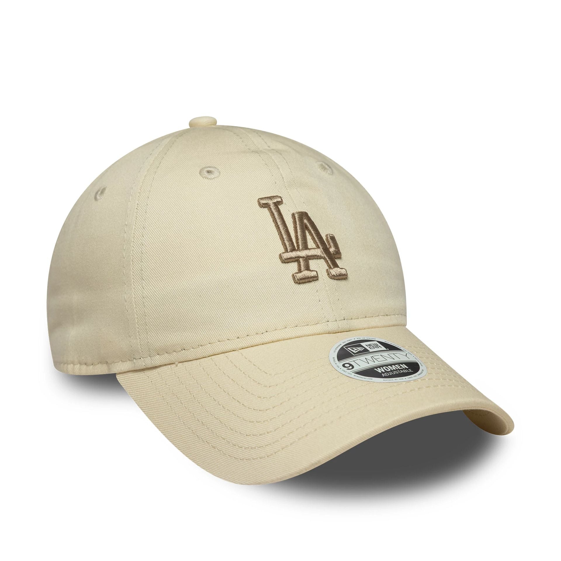 LA Dodgers Womens MLB Midi Light Beige 9TWENTY Cap
