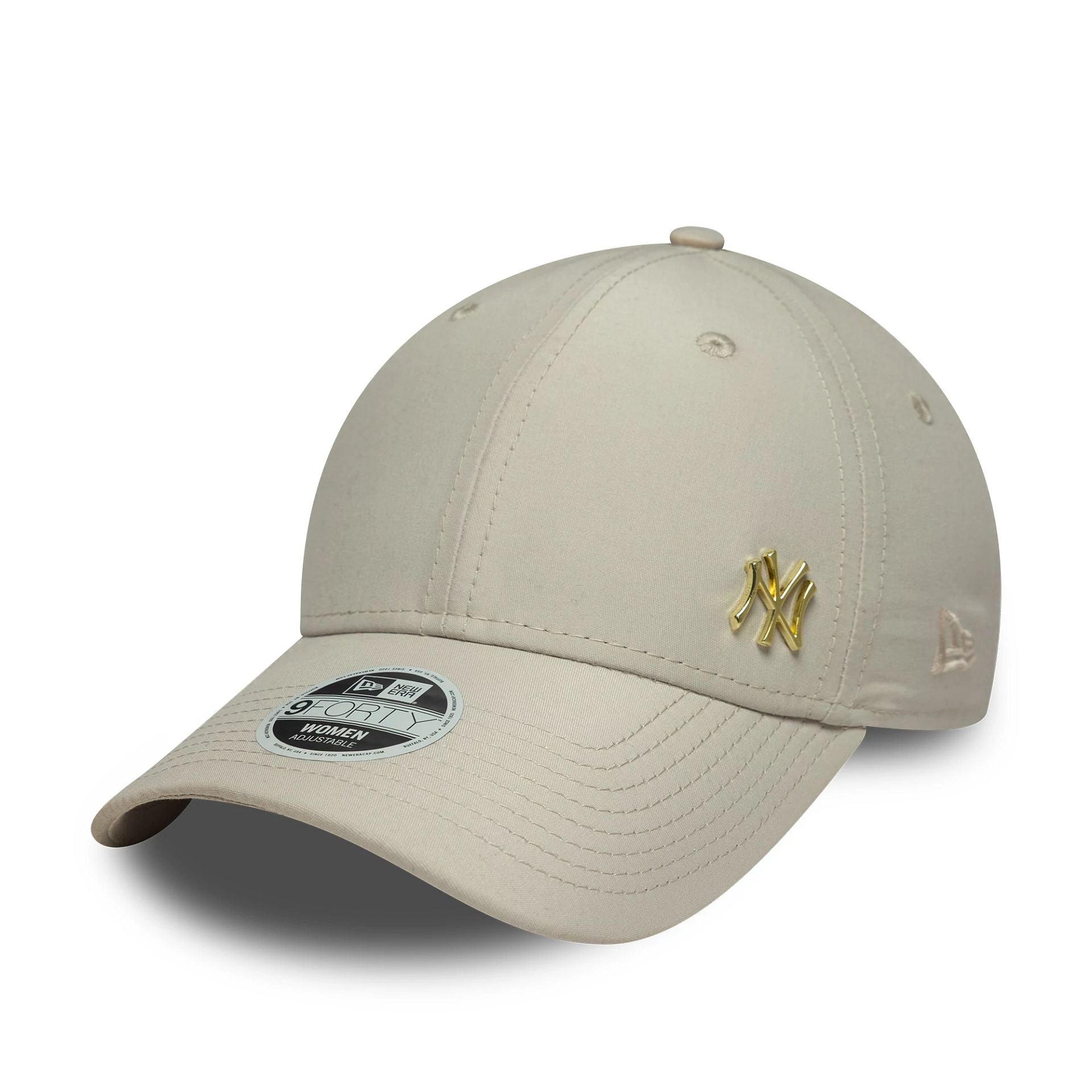 New York Yankees Womens MLB Flawless Light Beige 9FORTY Cap
