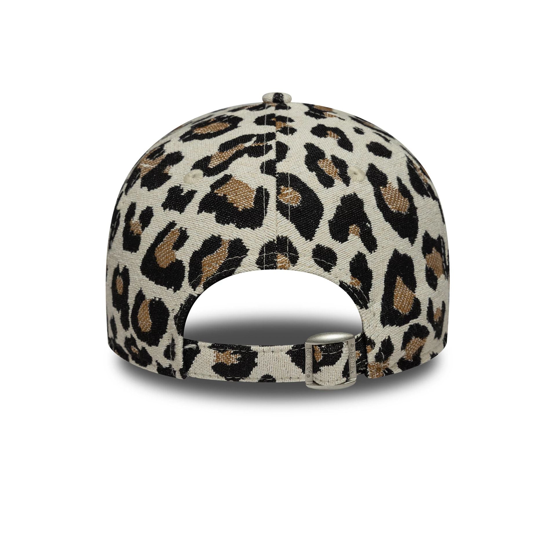 New York Yankees Womens MLB Leopard Midi Light Beige 9FORTY Cap