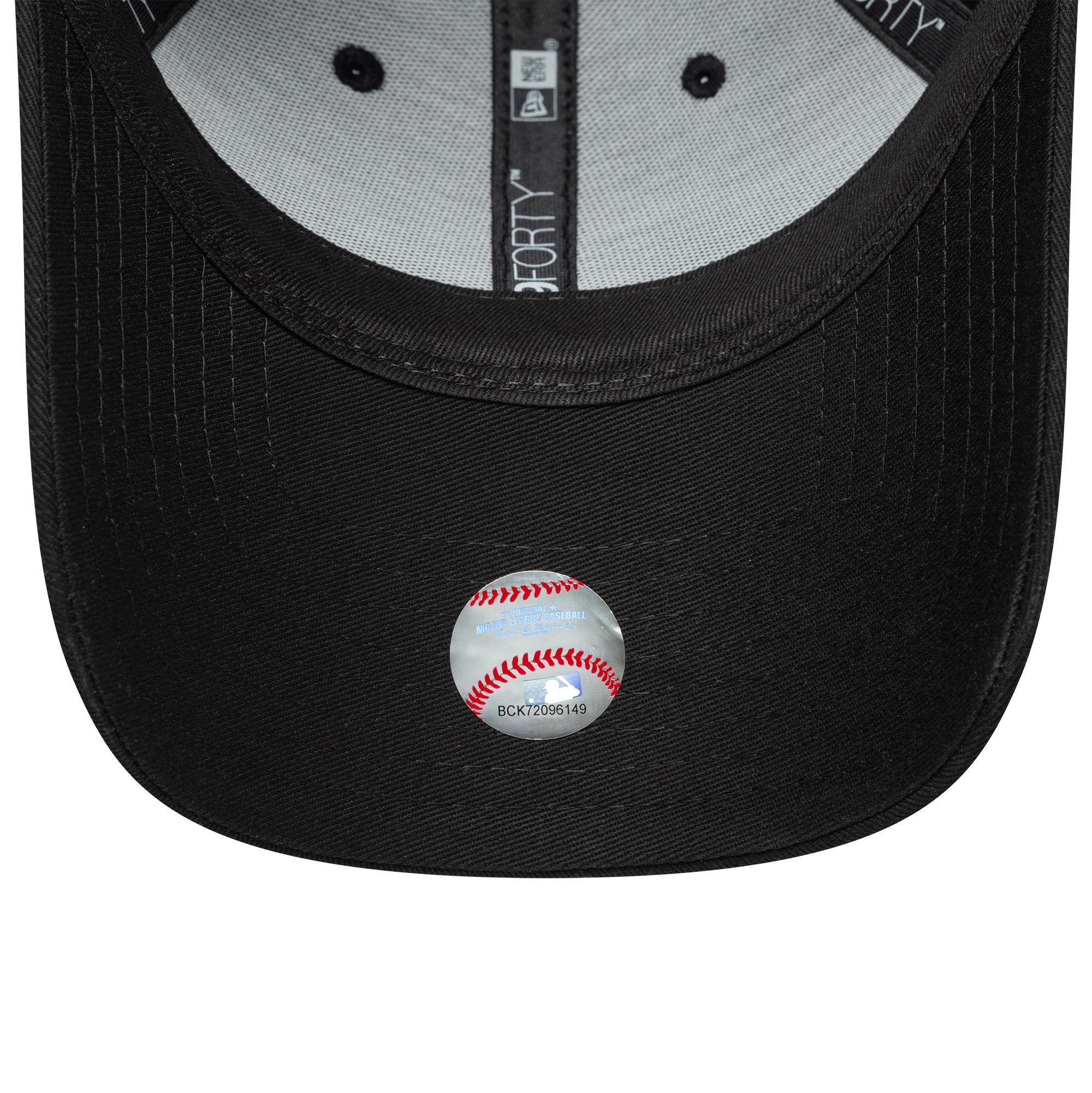 LA Dodgers Womens MLB Sequin Wordmark Black 9FORTY Cap