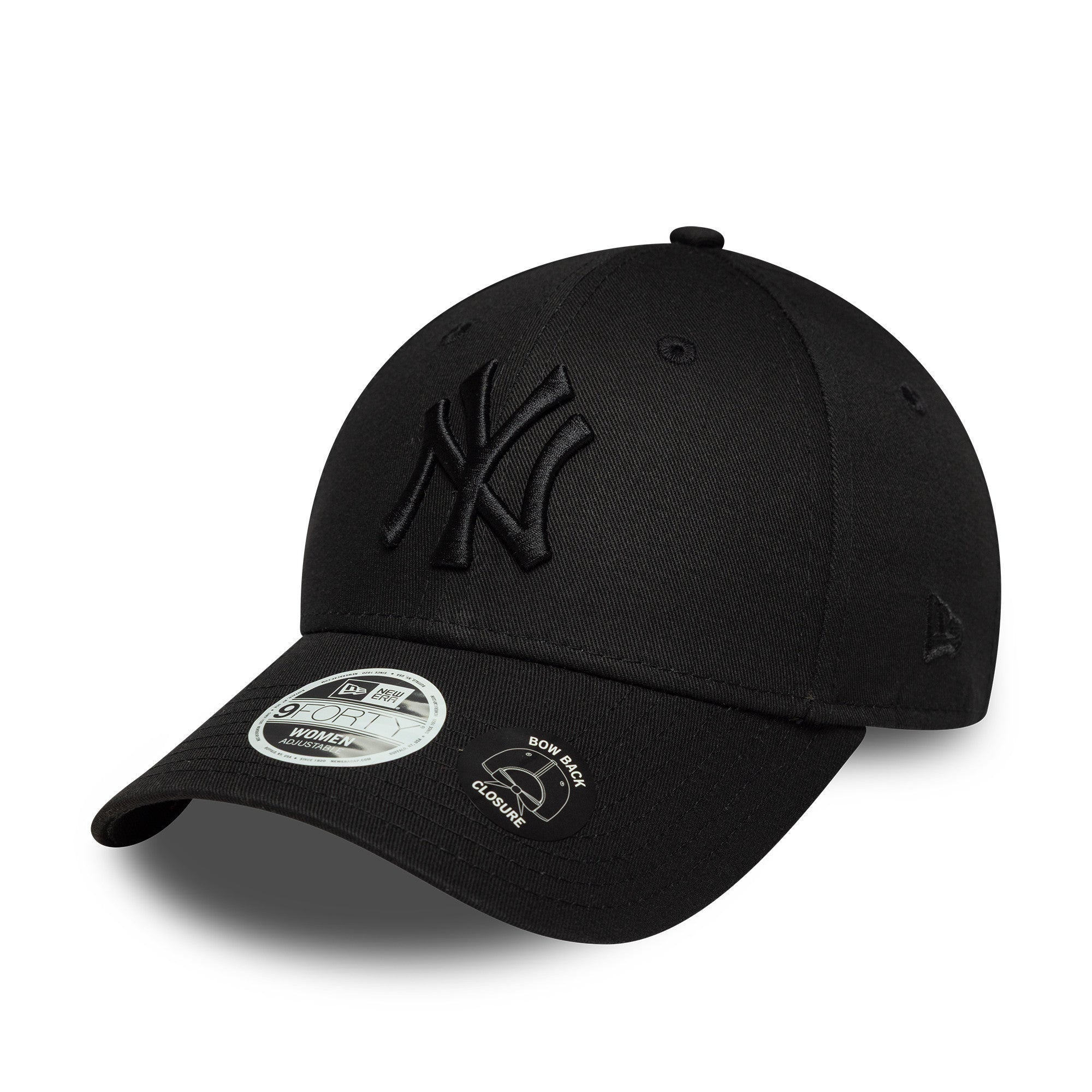 New York Yankees Womens MLB Bowback Black 9FORTY Cap