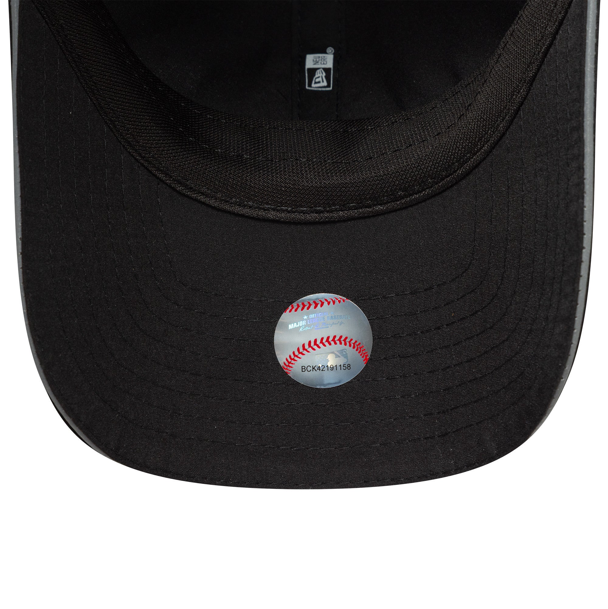 New York Yankees Womens MLB Pony Tail Black Open Back Cap