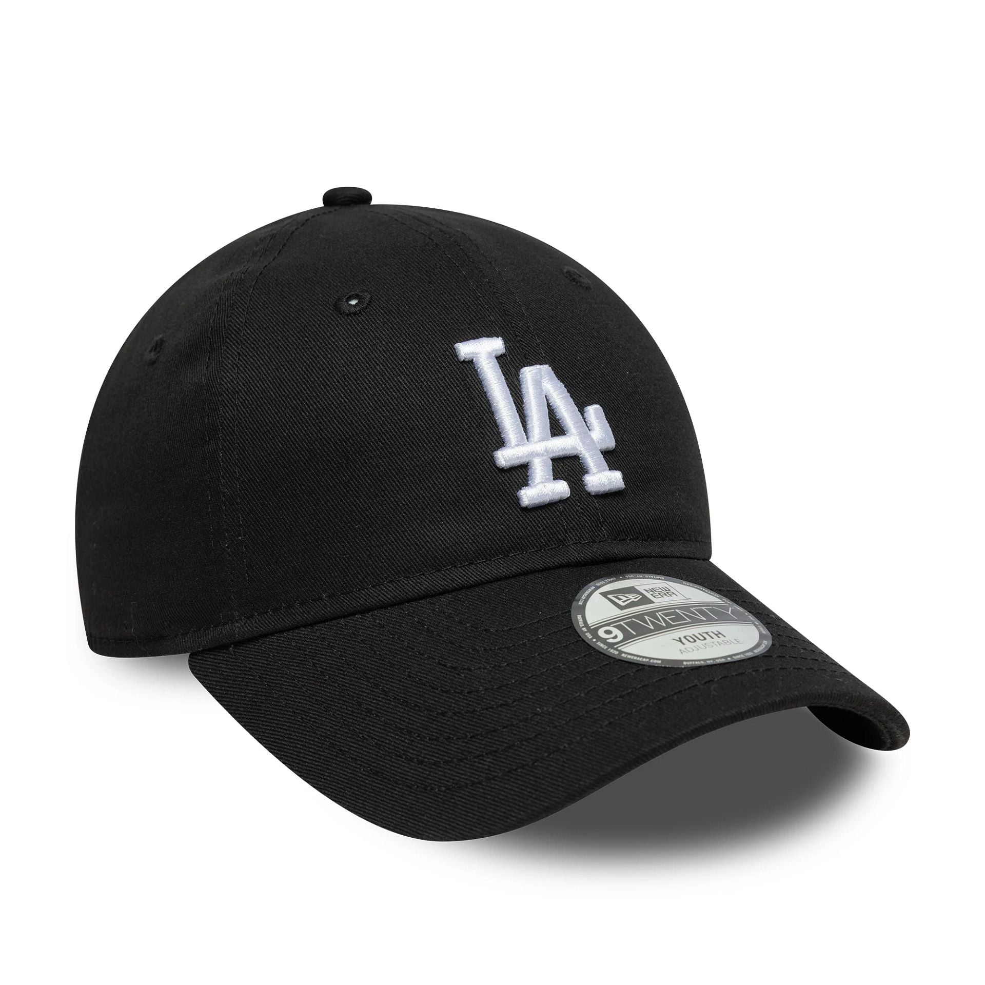 LA Dodgers Youth MLB League Essential Black 9TWENTY Cap