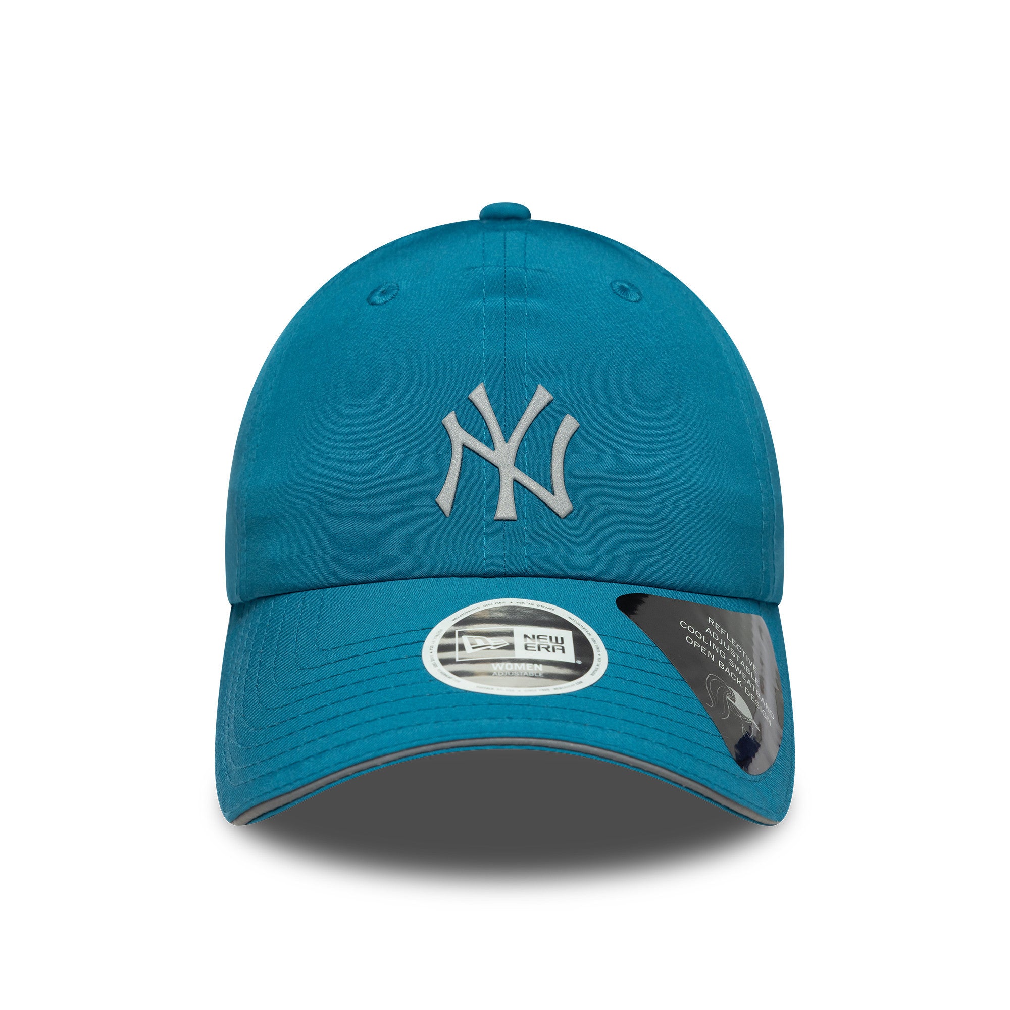 New York Yankees Womens MLB Pony Tail Blue Open Back Cap