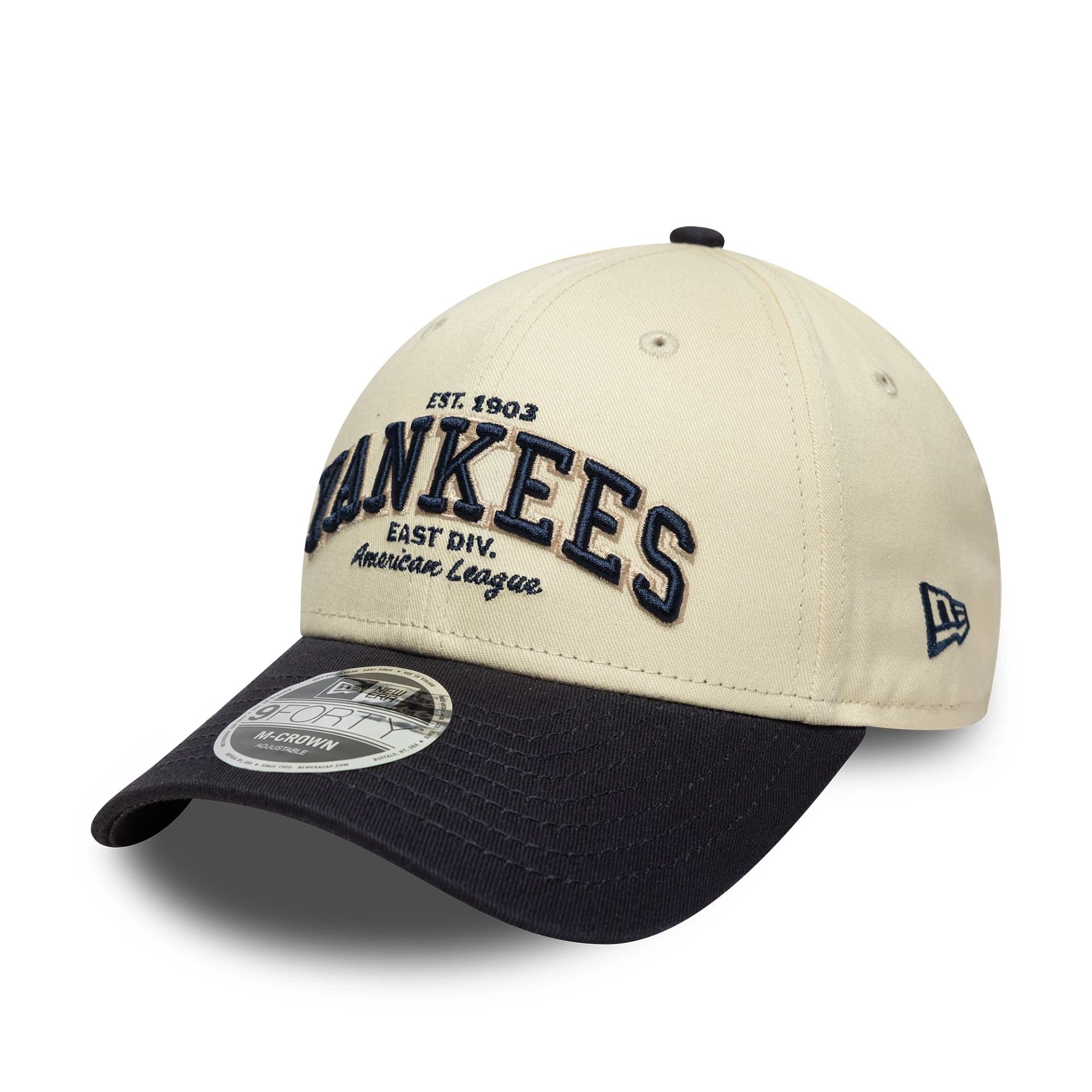 New York Yankees MLB Wordmark Navy 9FORTY M-Crown Cap