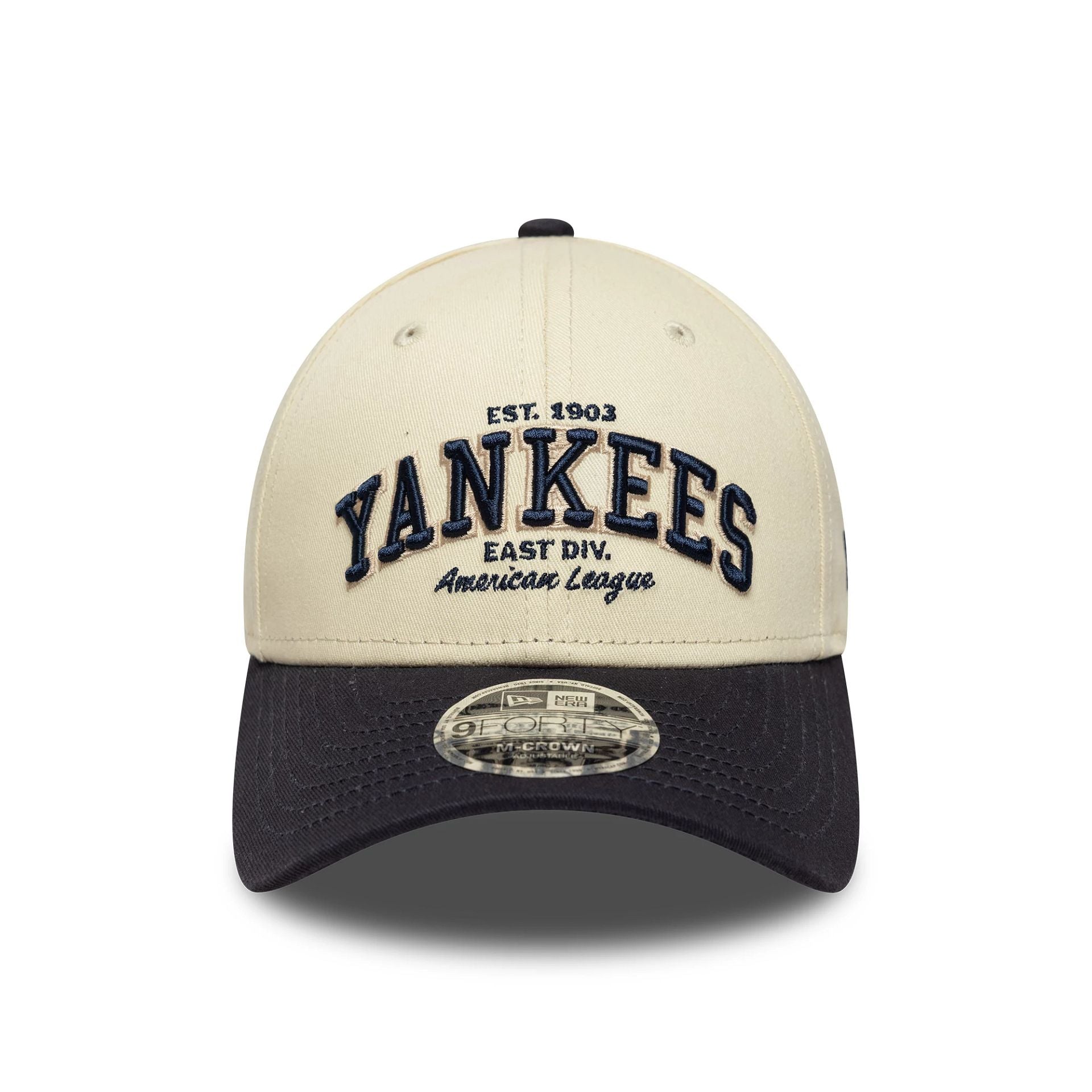 New York Yankees MLB Wordmark Navy 9FORTY M-Crown Cap