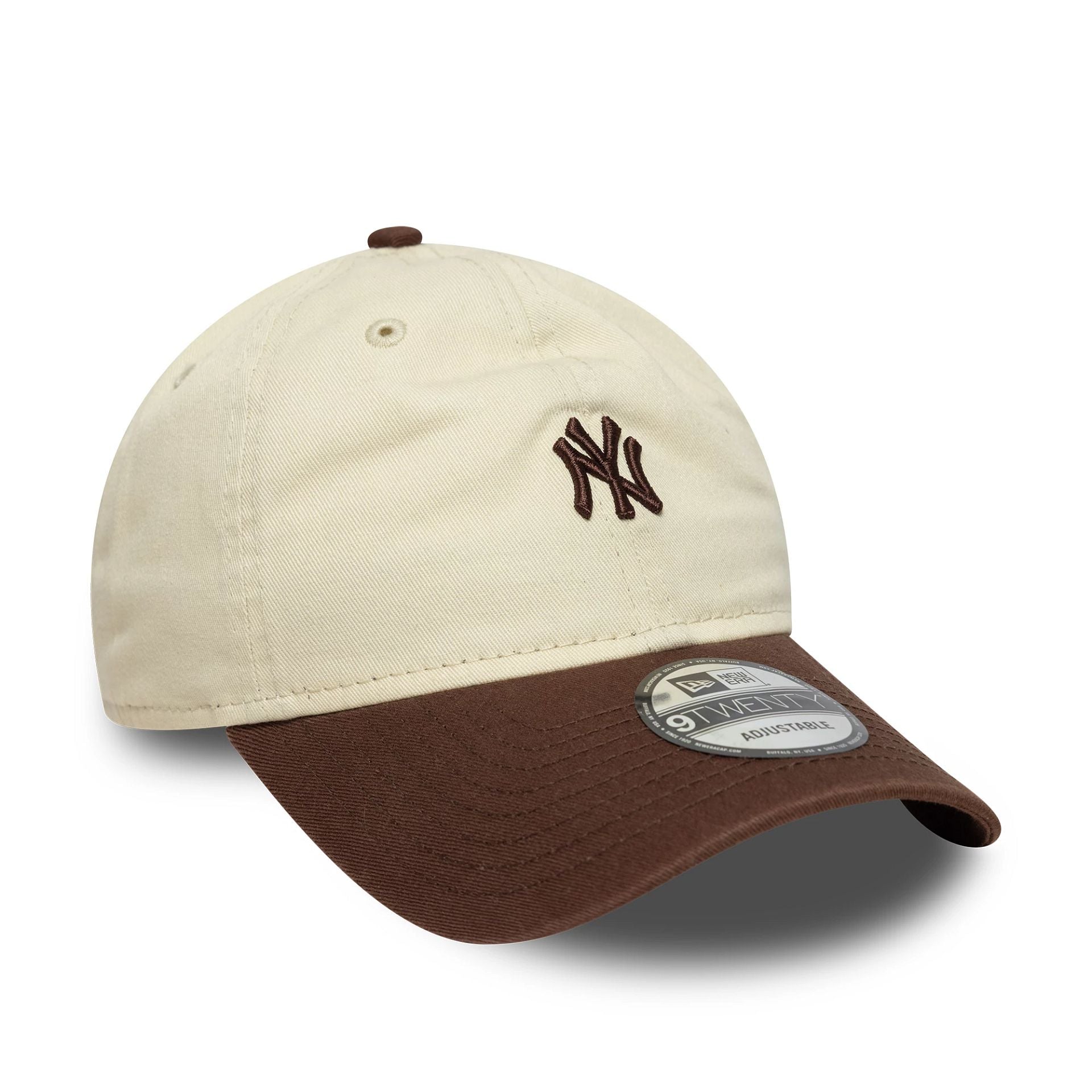 New York Yankees MLB Mini Logo Dark Brown 9TWENTY Cap