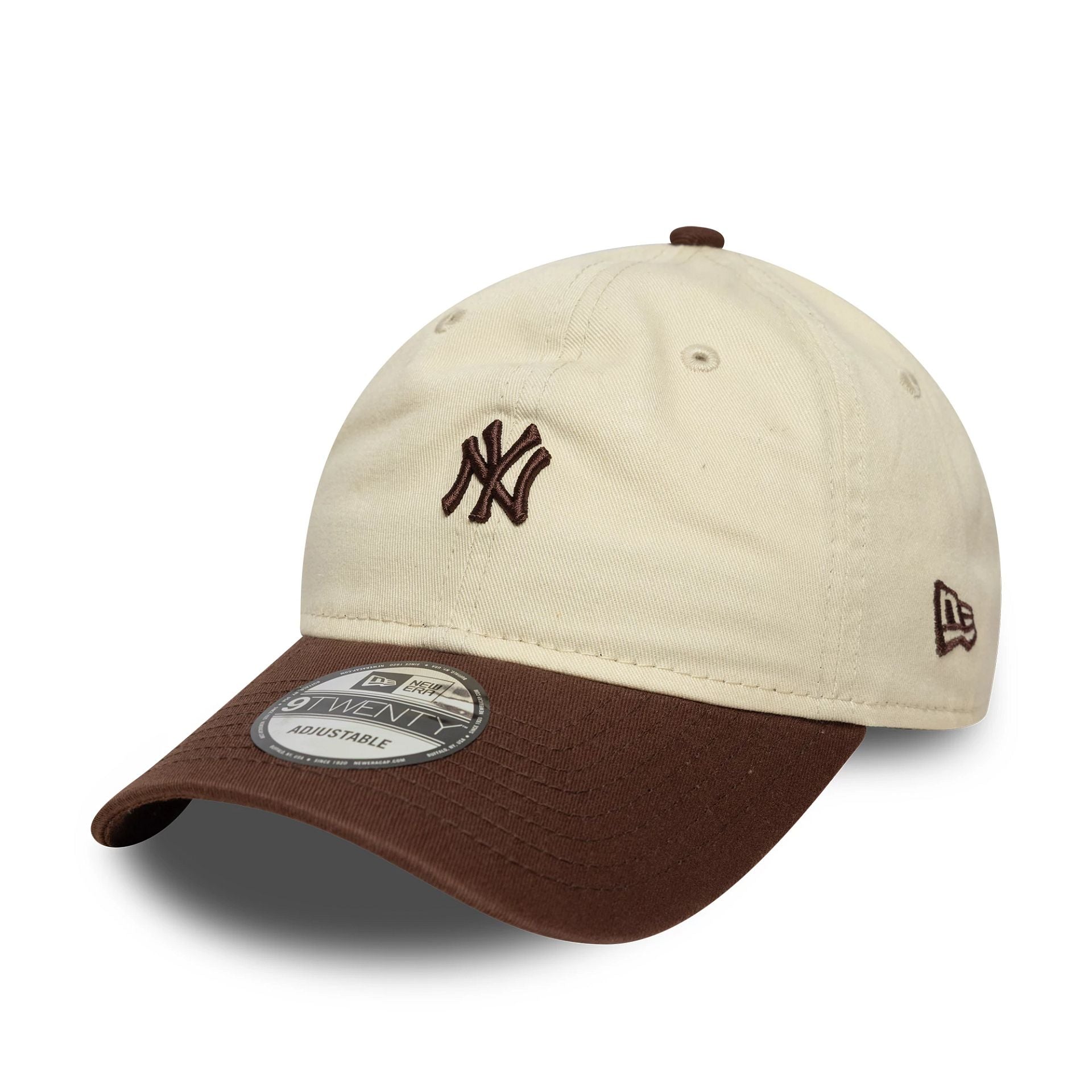 New York Yankees MLB Mini Logo Dark Brown 9TWENTY Cap